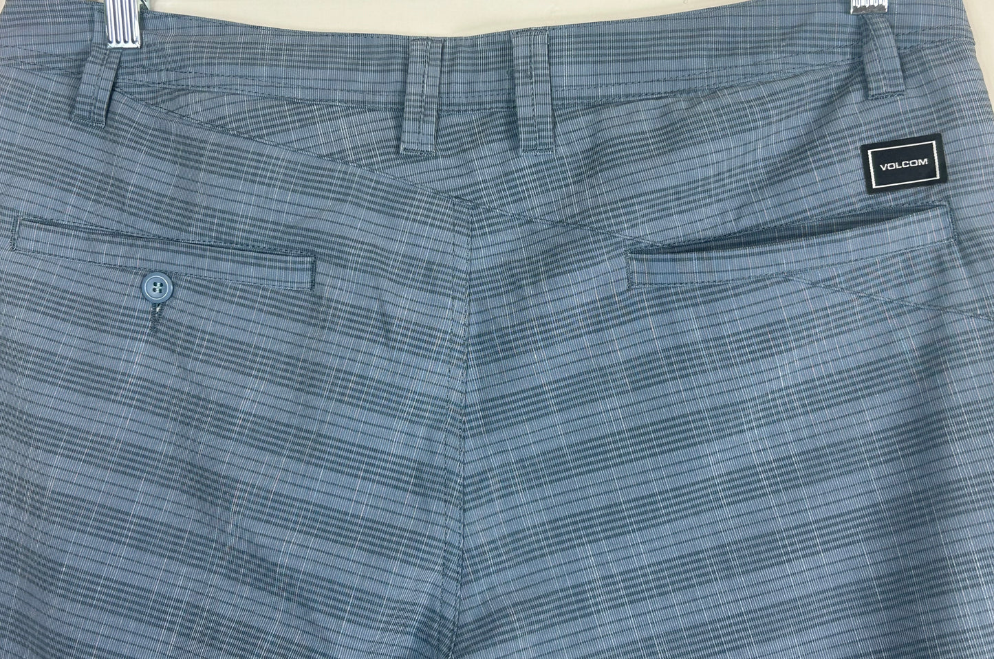 Grey check Volcom Board SHORTS