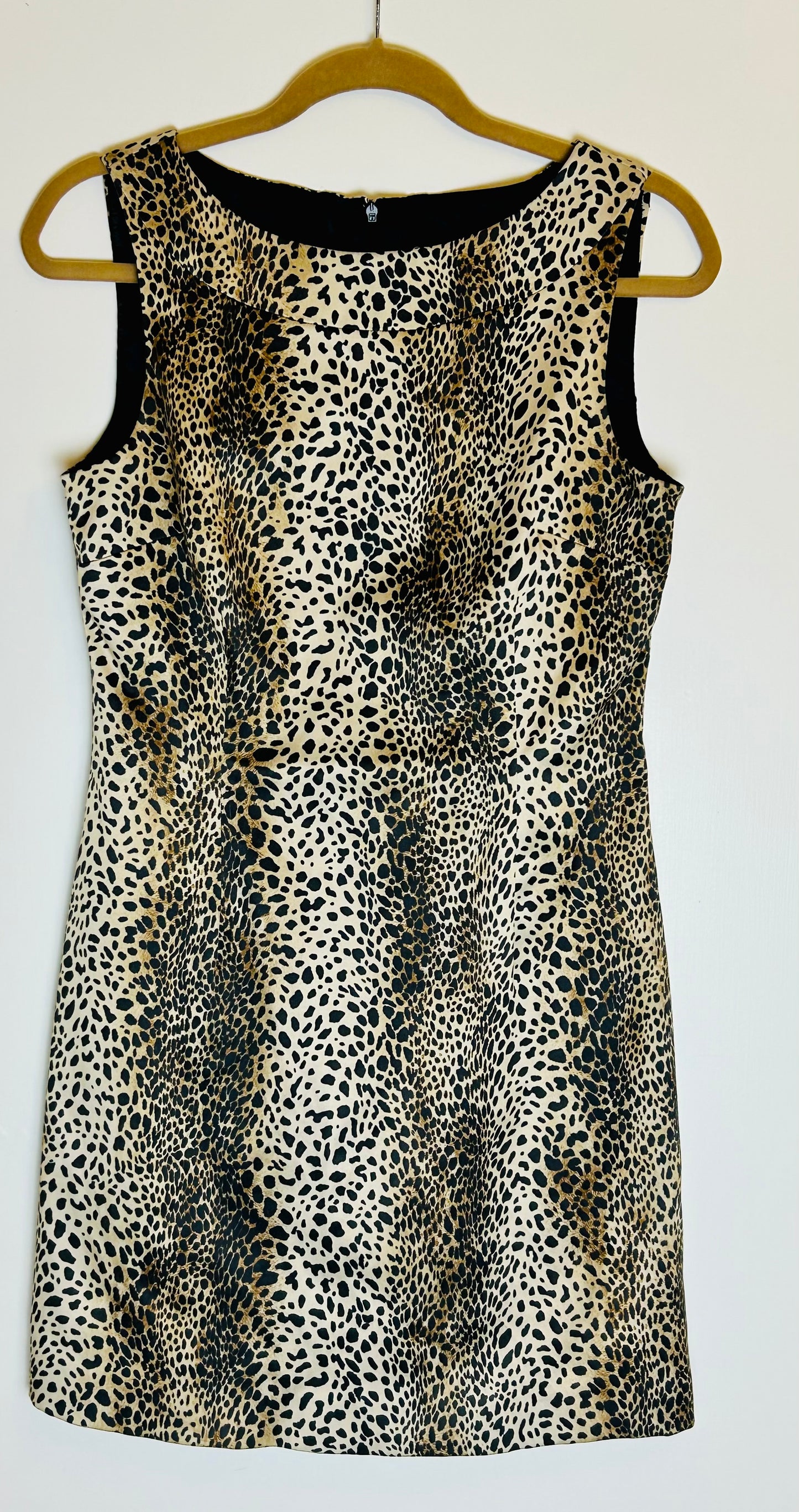 Animal Print Sleeveless Oasis Dress