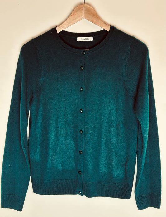Dark Green M&S Classic Cardigan