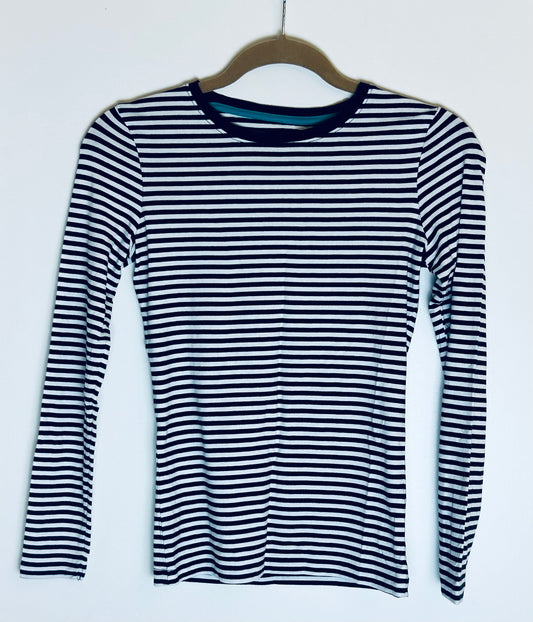 Fine Striped M&S  Long Sleeved T Shirt