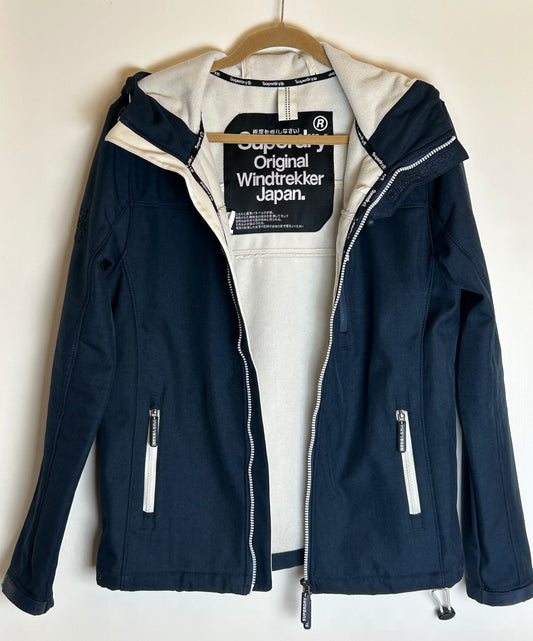 Blue Superdry Hoodie Jacket