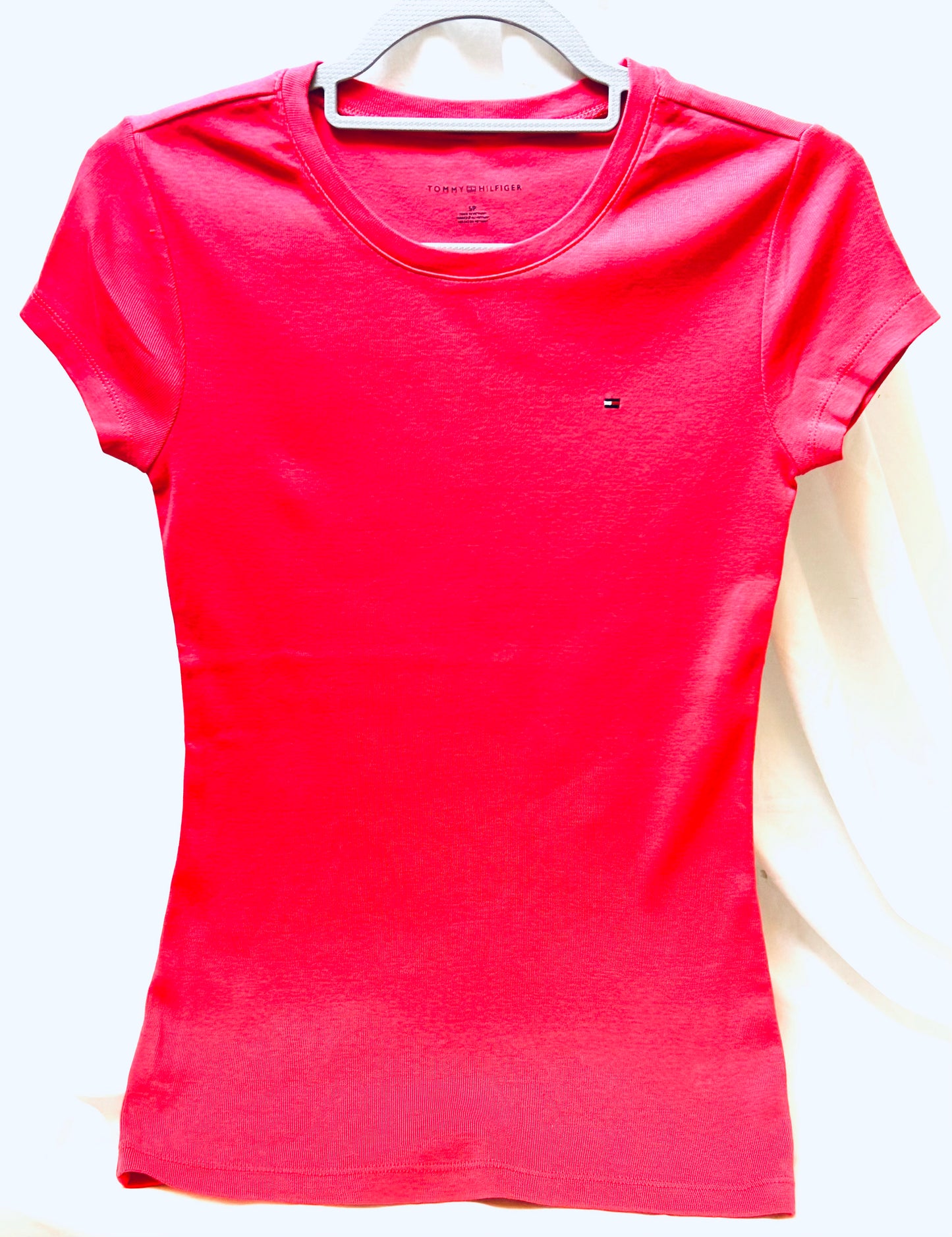 Cerise Pink Tommy Hilfiger T Shirt