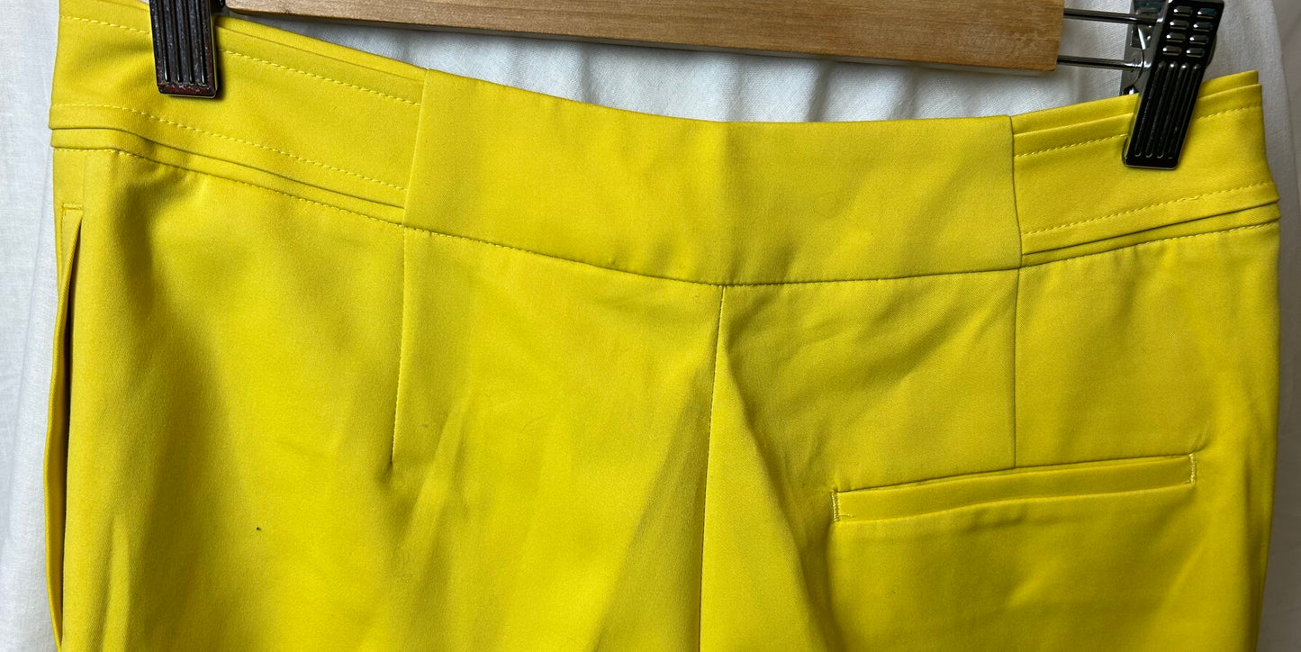 Yellow H&M trousers