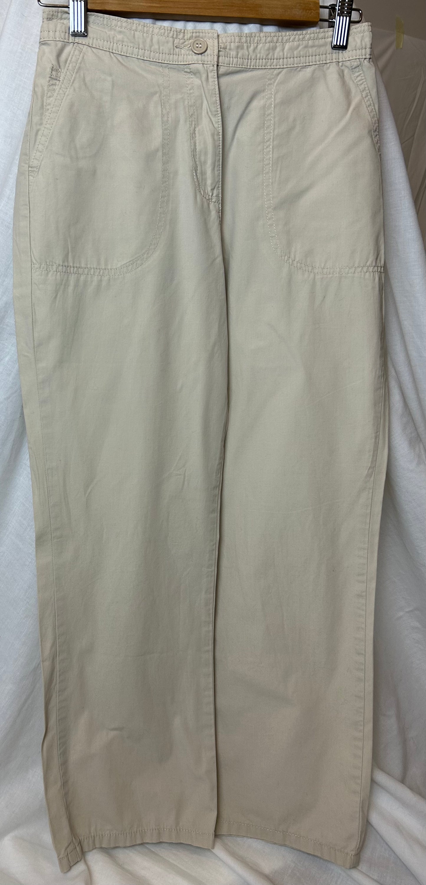 Beige M&S Casual Trousers