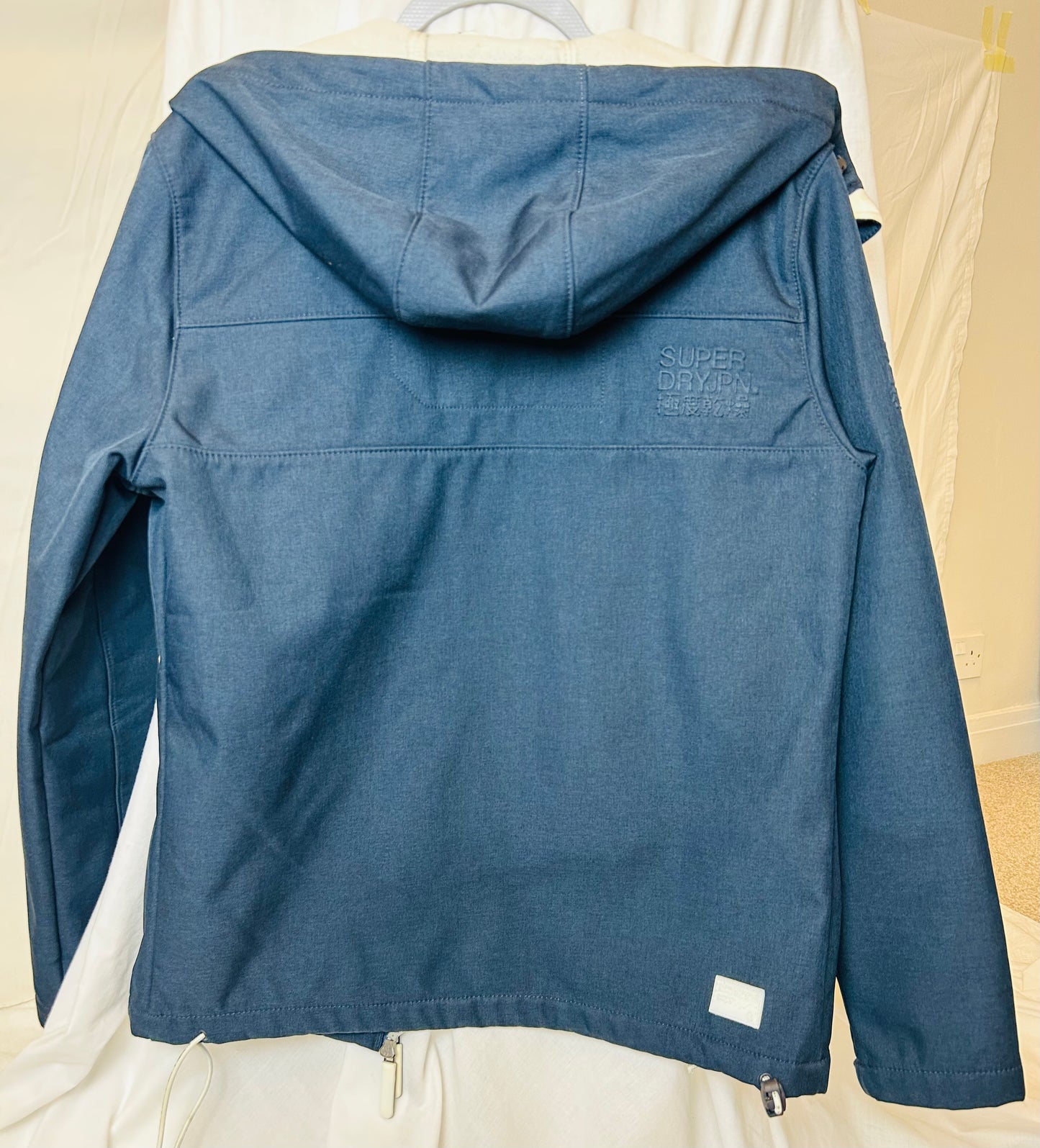 Blue Superdry Hoodie Jacket