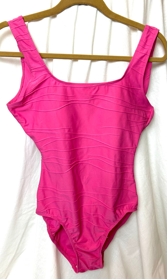 Cerise Pink Swimsuit/ Beachwear