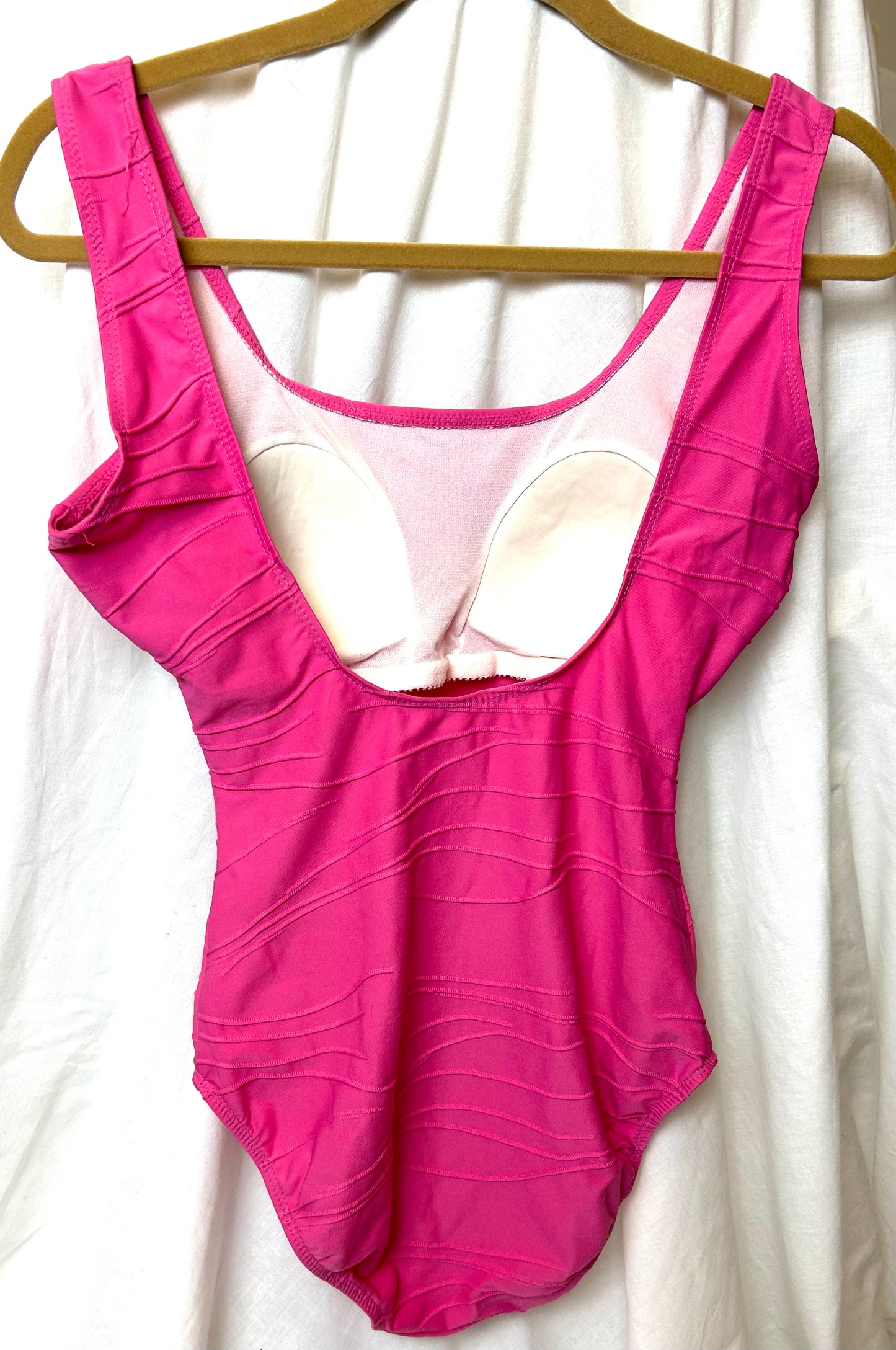 Cerise Pink Swimsuit/ Beachwear