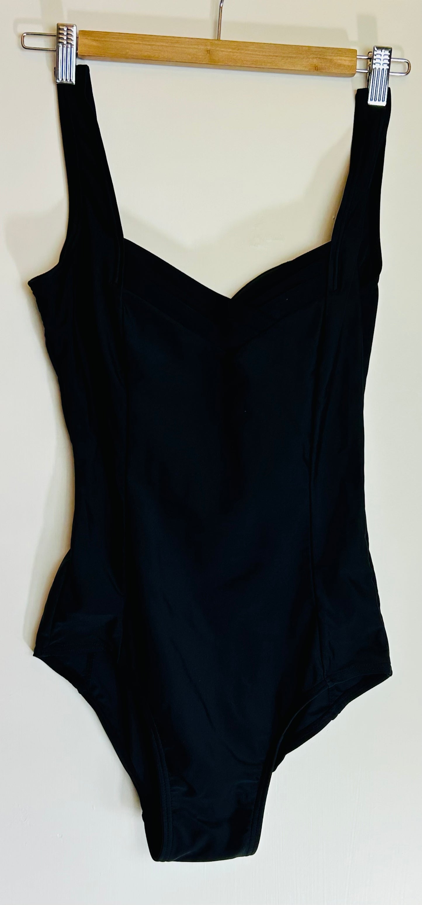 Black Ruched Swimsuit/ Beachwear