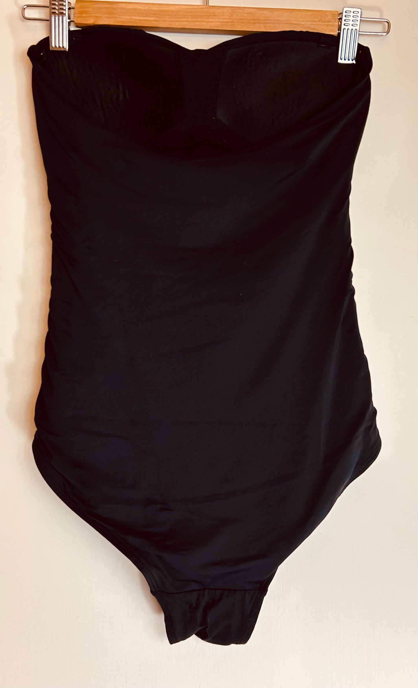 Black Bustier Swimsuit/ Beachwear