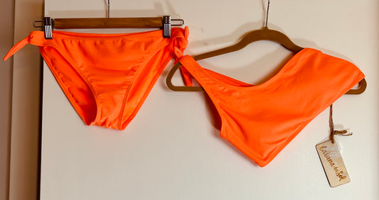 Orange A Symmetrical l Bikini / Beachwear