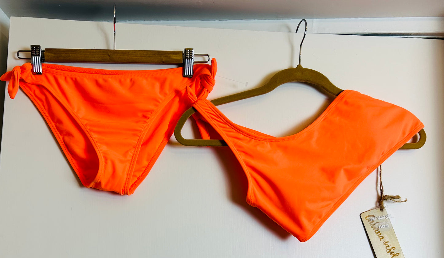 Orange A Symmetrical l Bikini / Beachwear