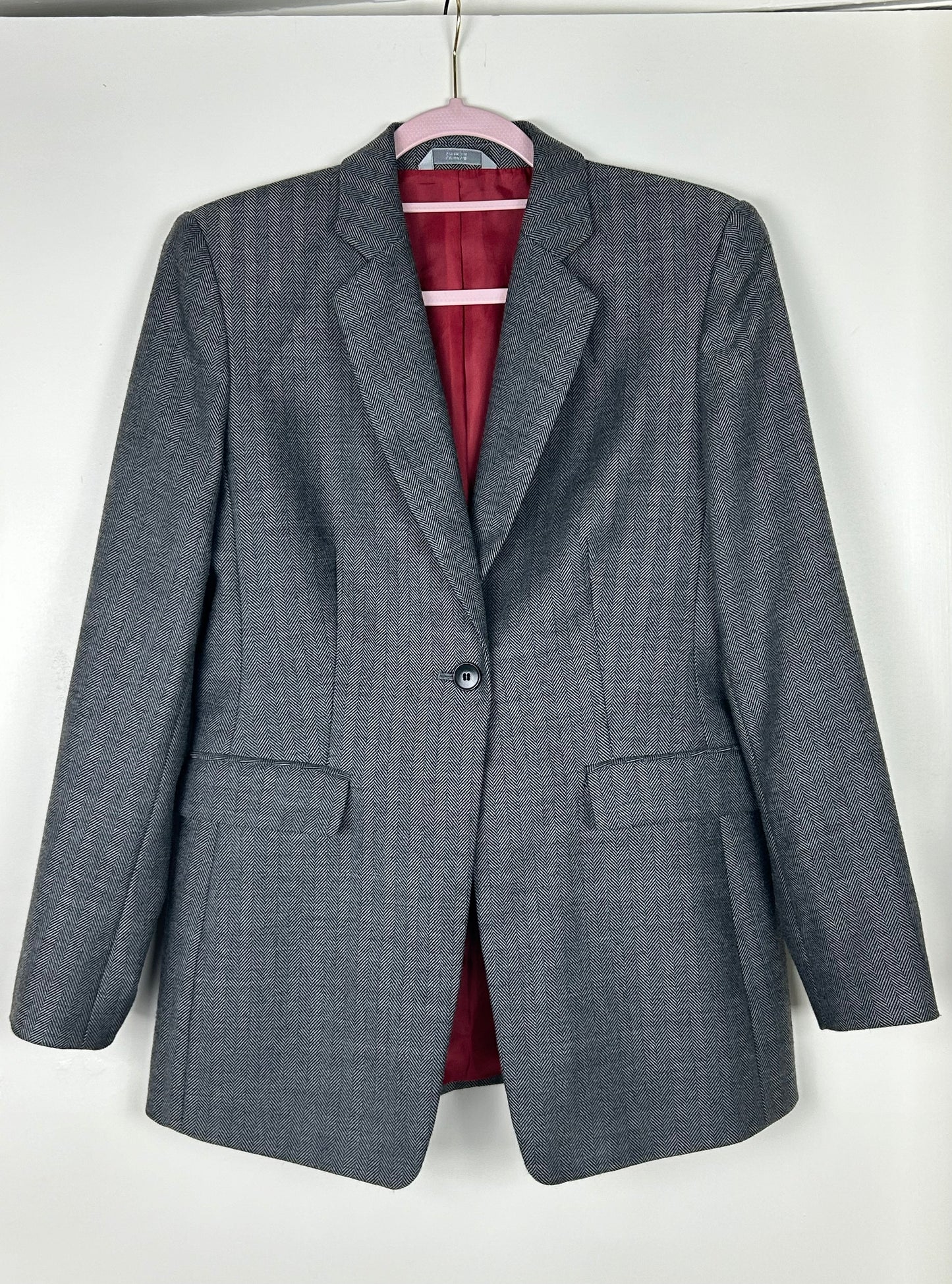 Grey Fleck M&S Trouser Suit