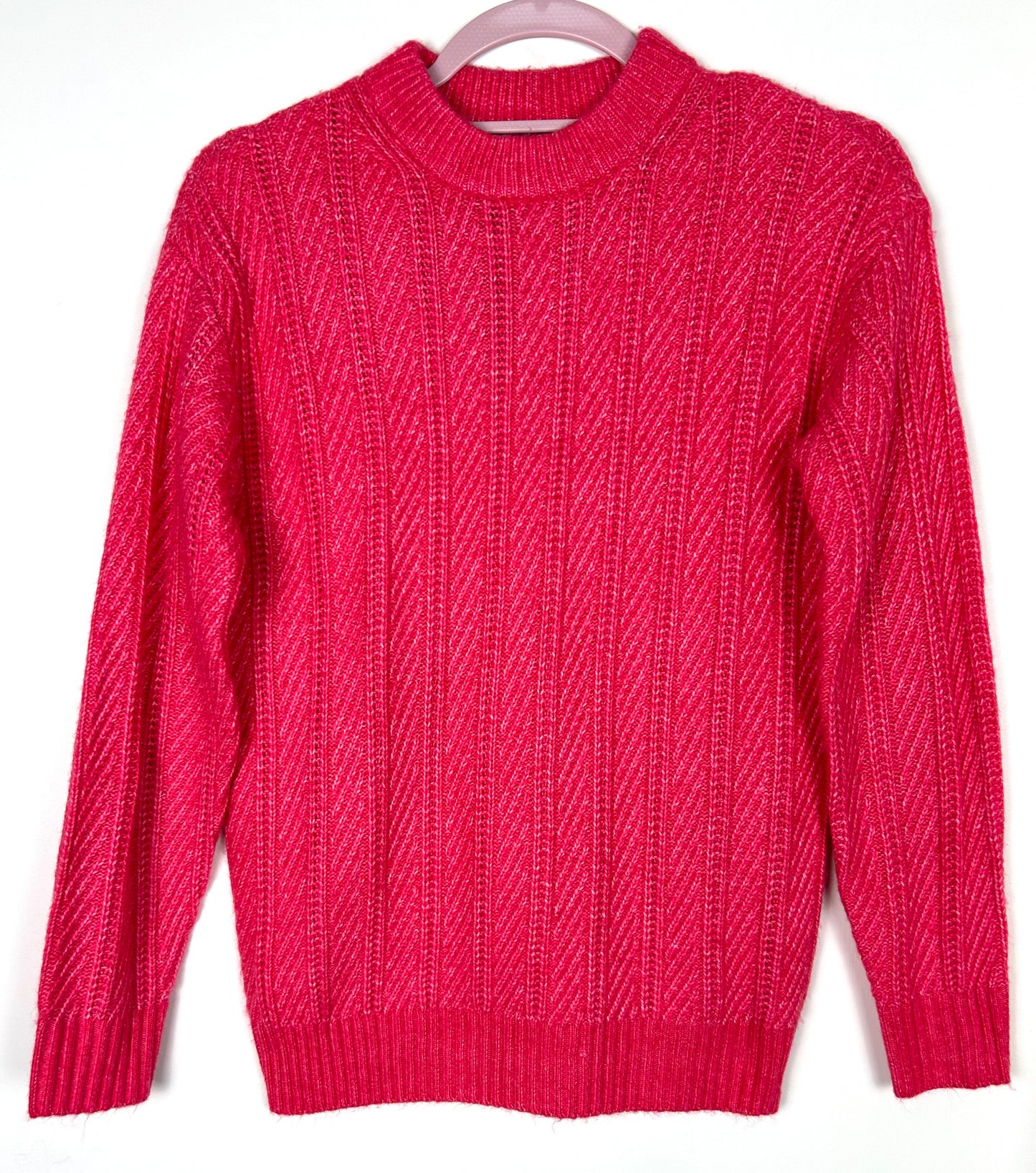 Cerise Pink M&S Wool Jumper