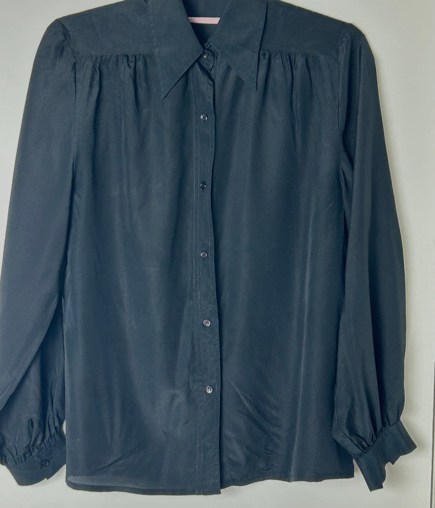Black Ceramod Paris Silky Blouse