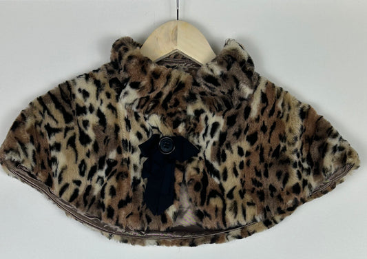 Animal Print Karen Millen faux fur shrug/Jacket