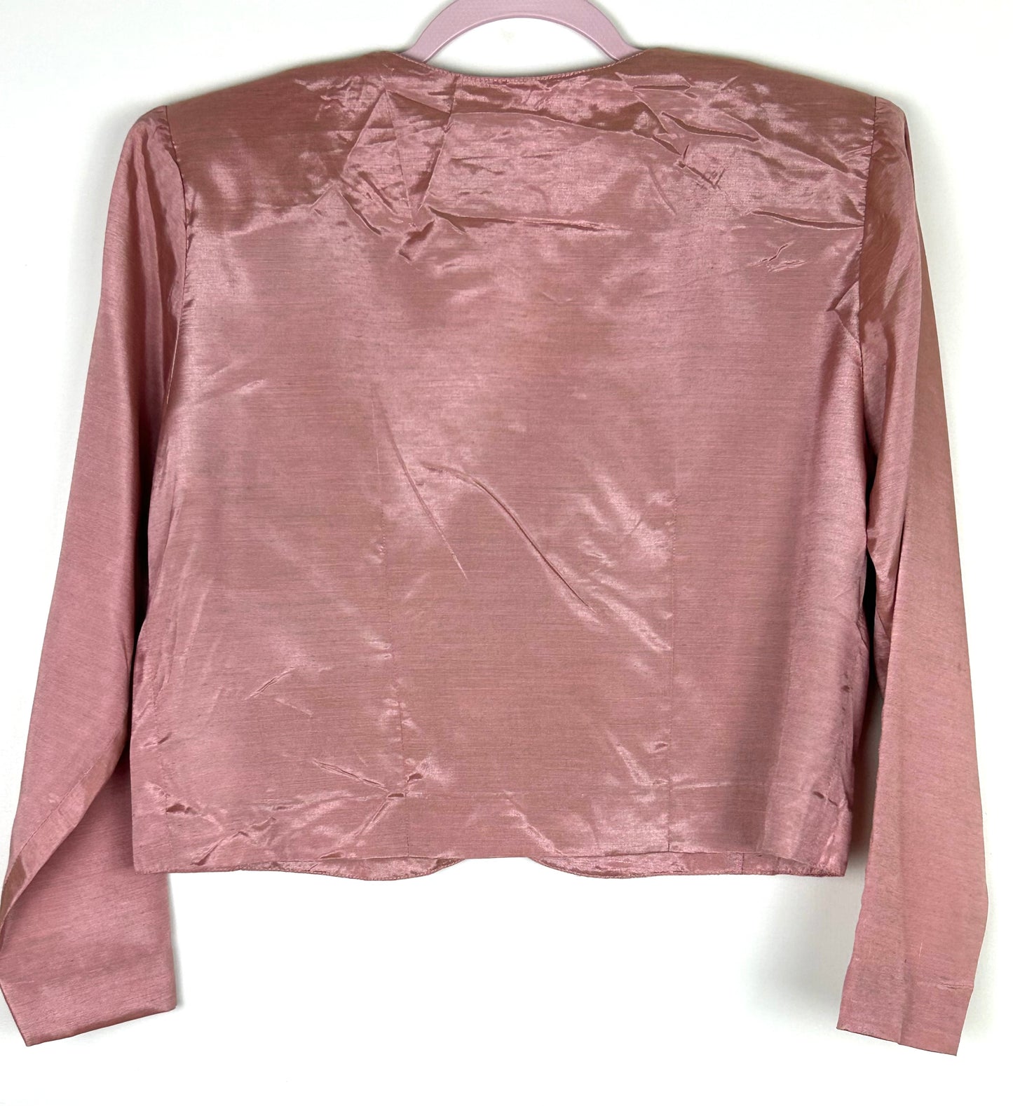 Pink Silk Jacket