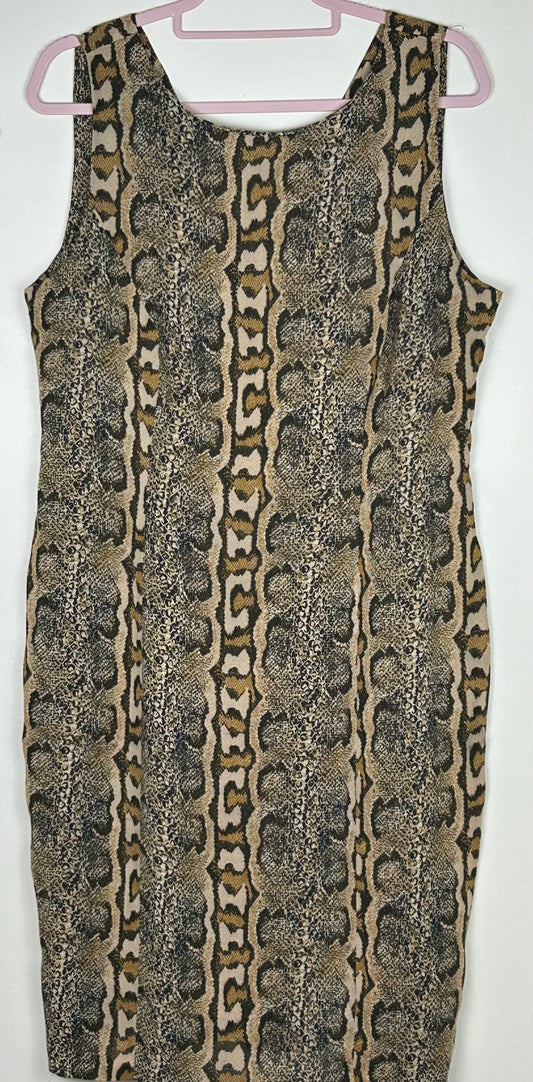Animal Print Dress