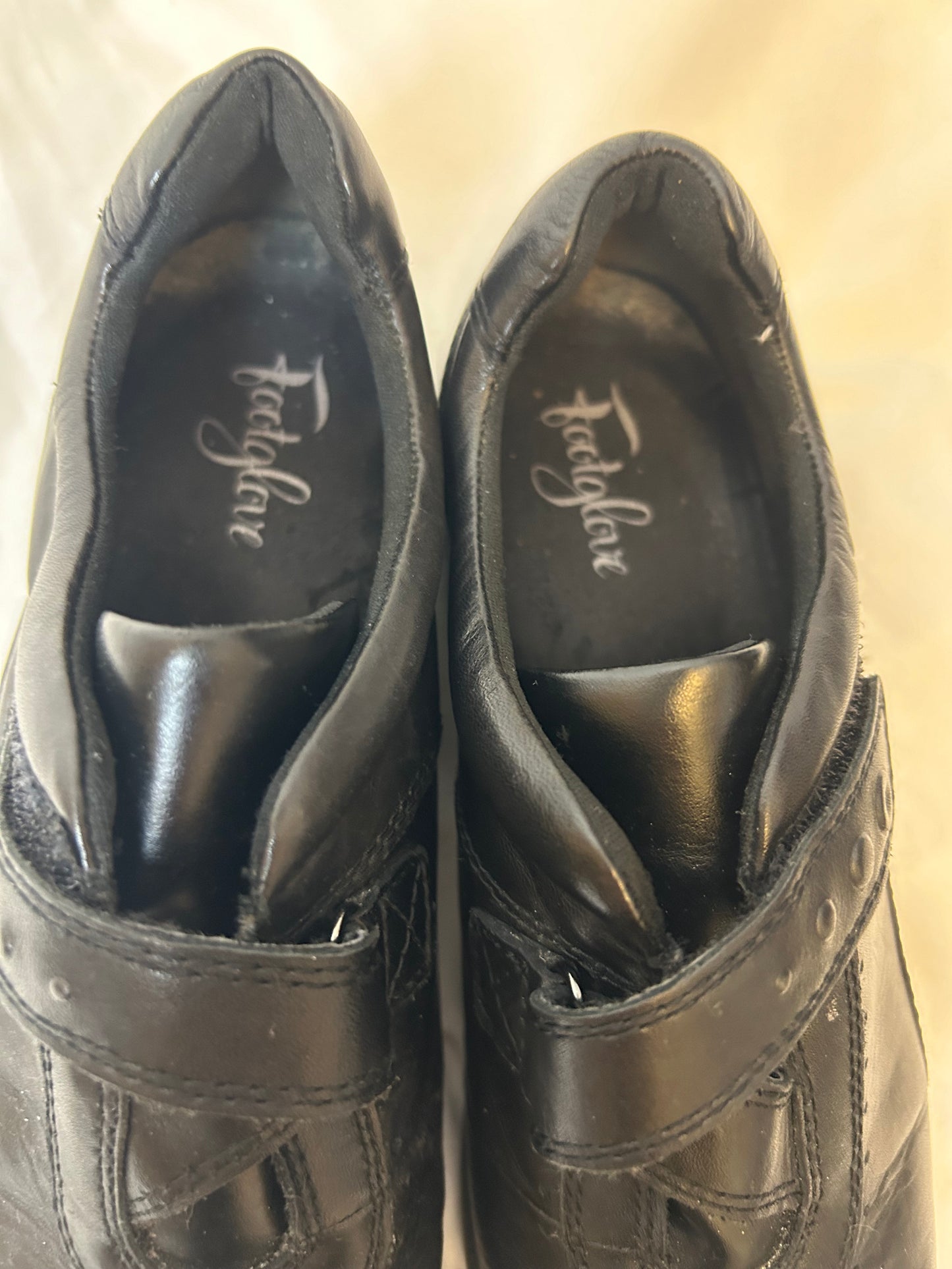 Black M&S  Foot-Glove Shoes
