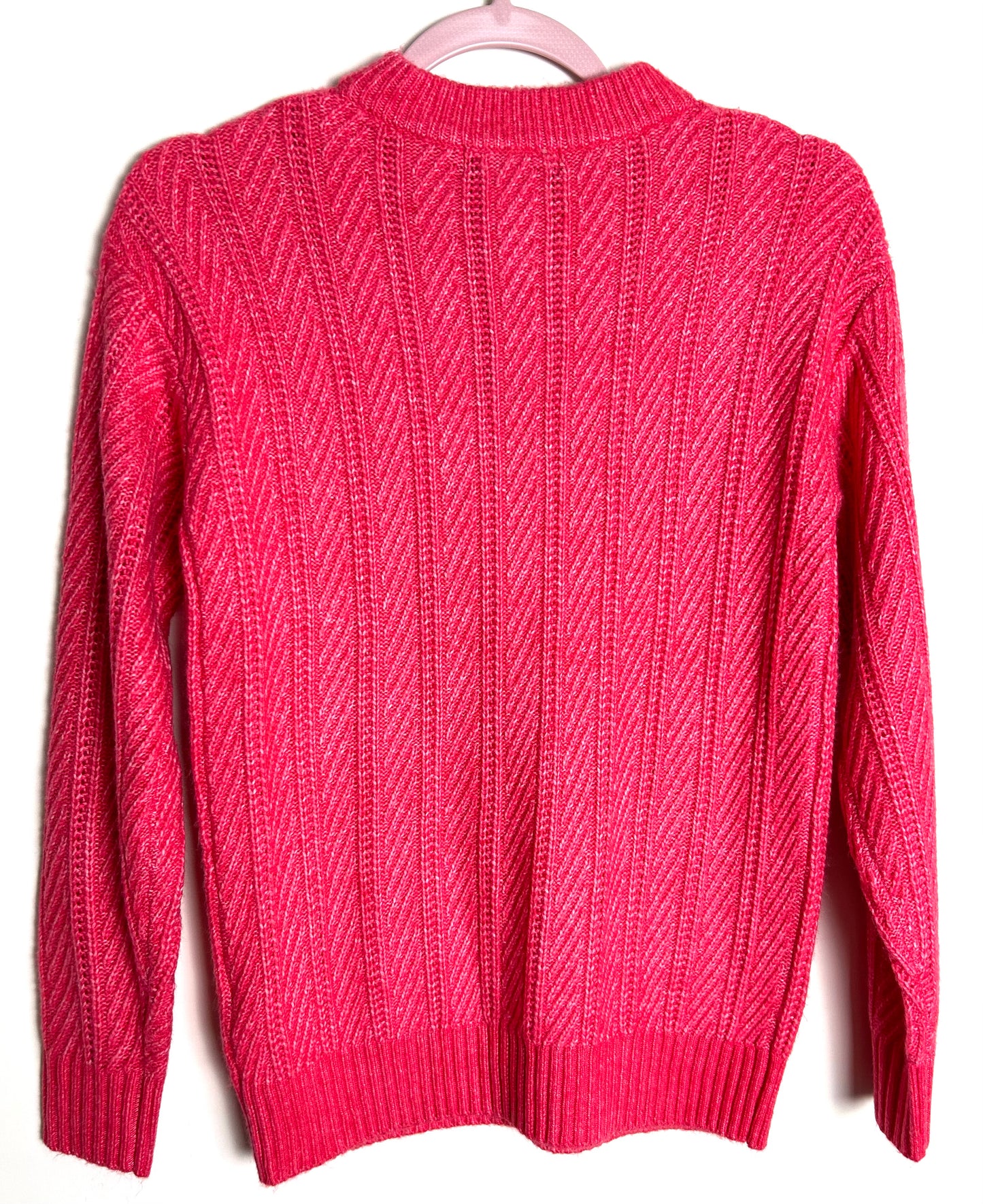 Cerise Pink M&S Wool Jumper