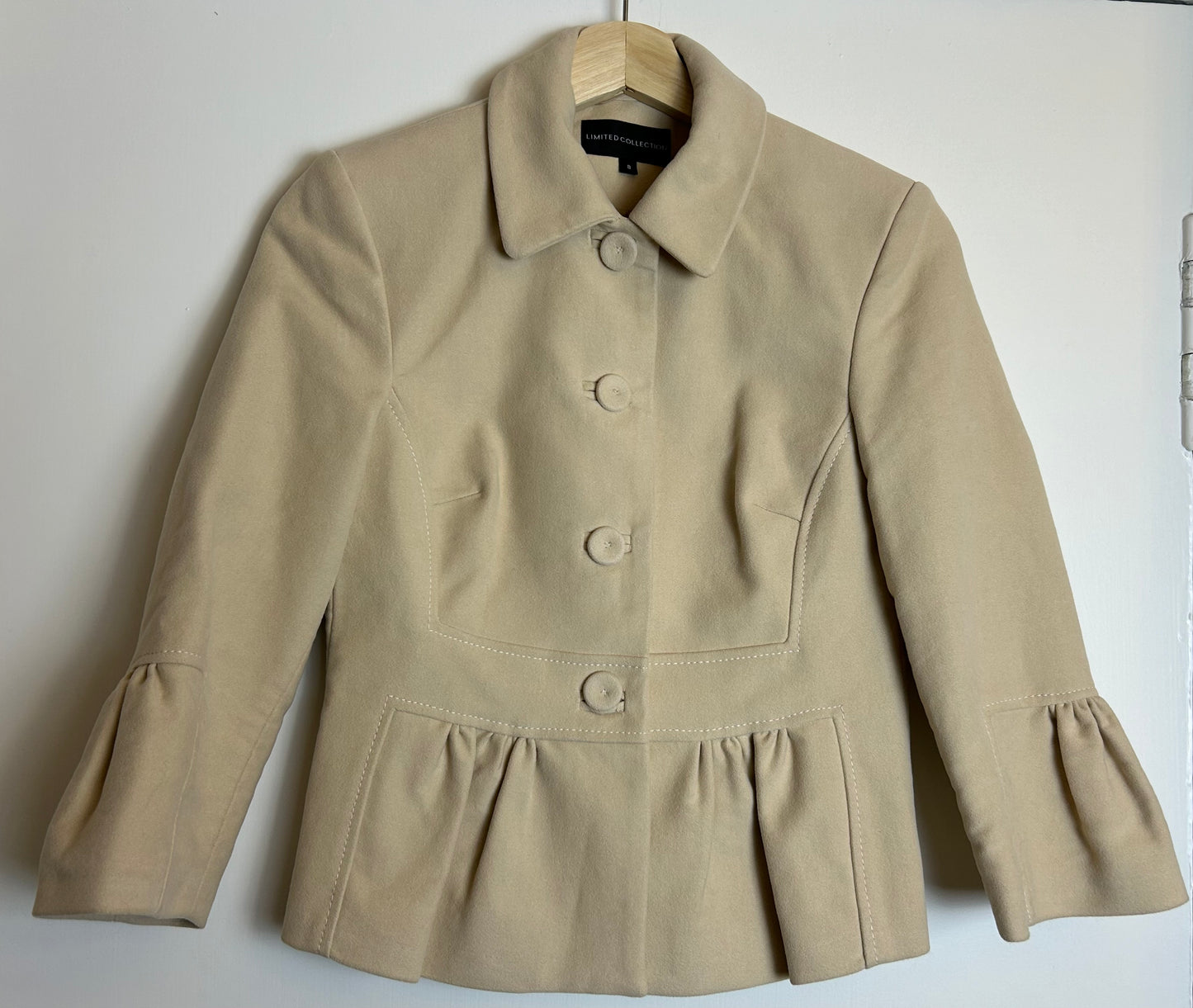 Beige M&S Limited Collection Short Jacket