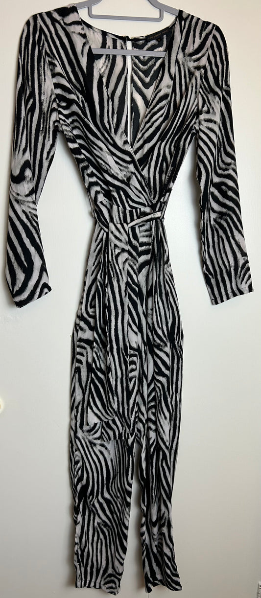Animal Print Jumpsuit