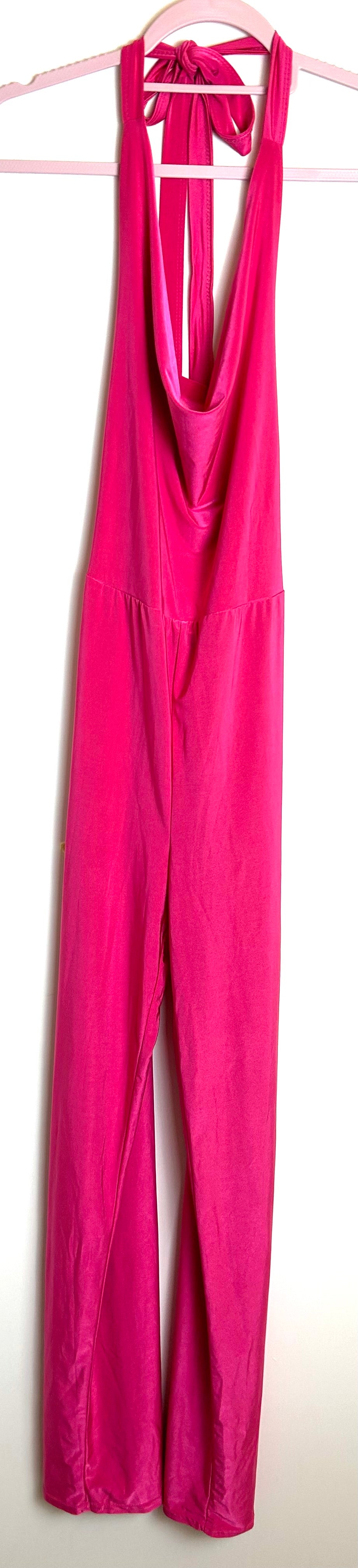 Fuchsia Boohoo Jumpsuit