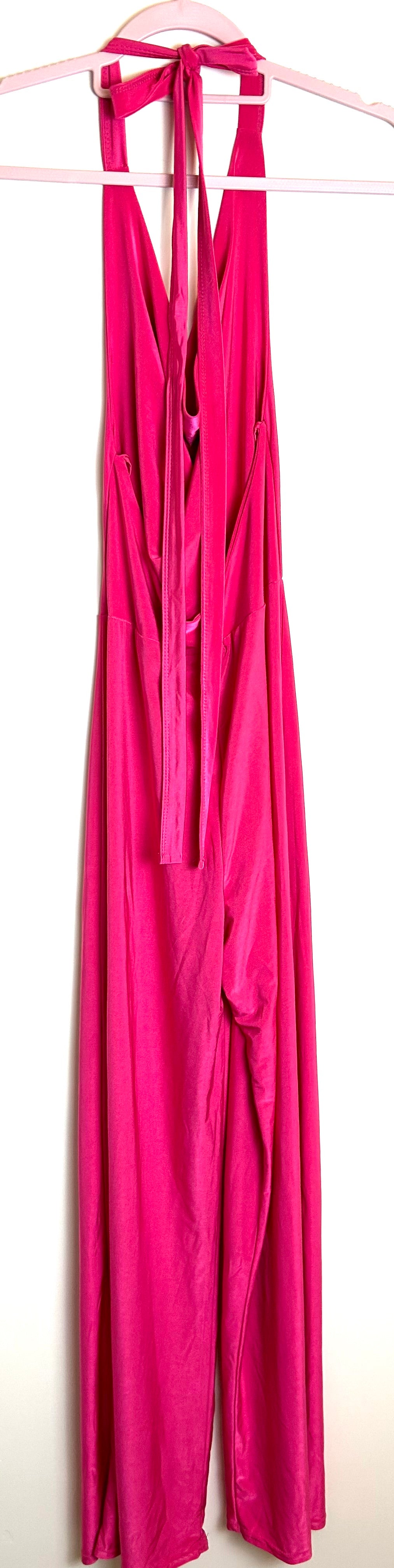 Fuchsia Boohoo Jumpsuit