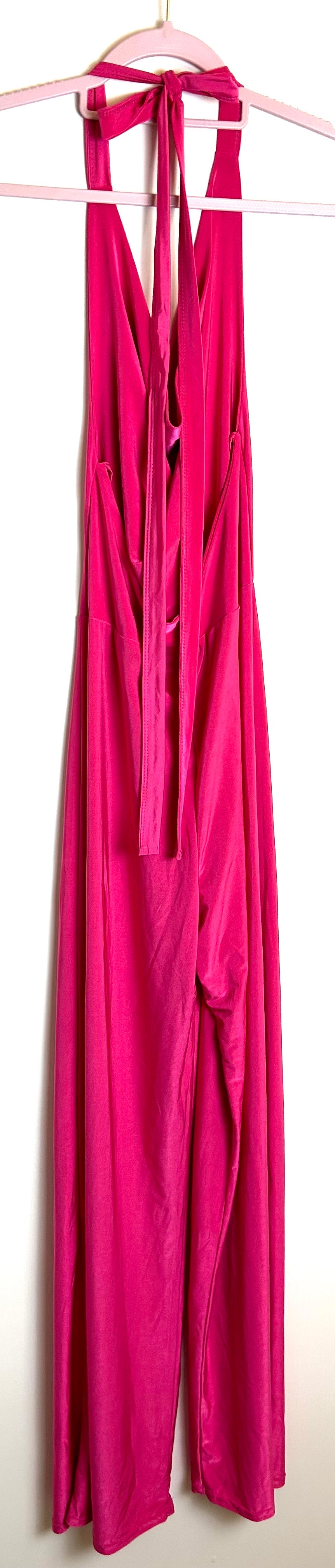 Fuchsia Boohoo Jumpsuit