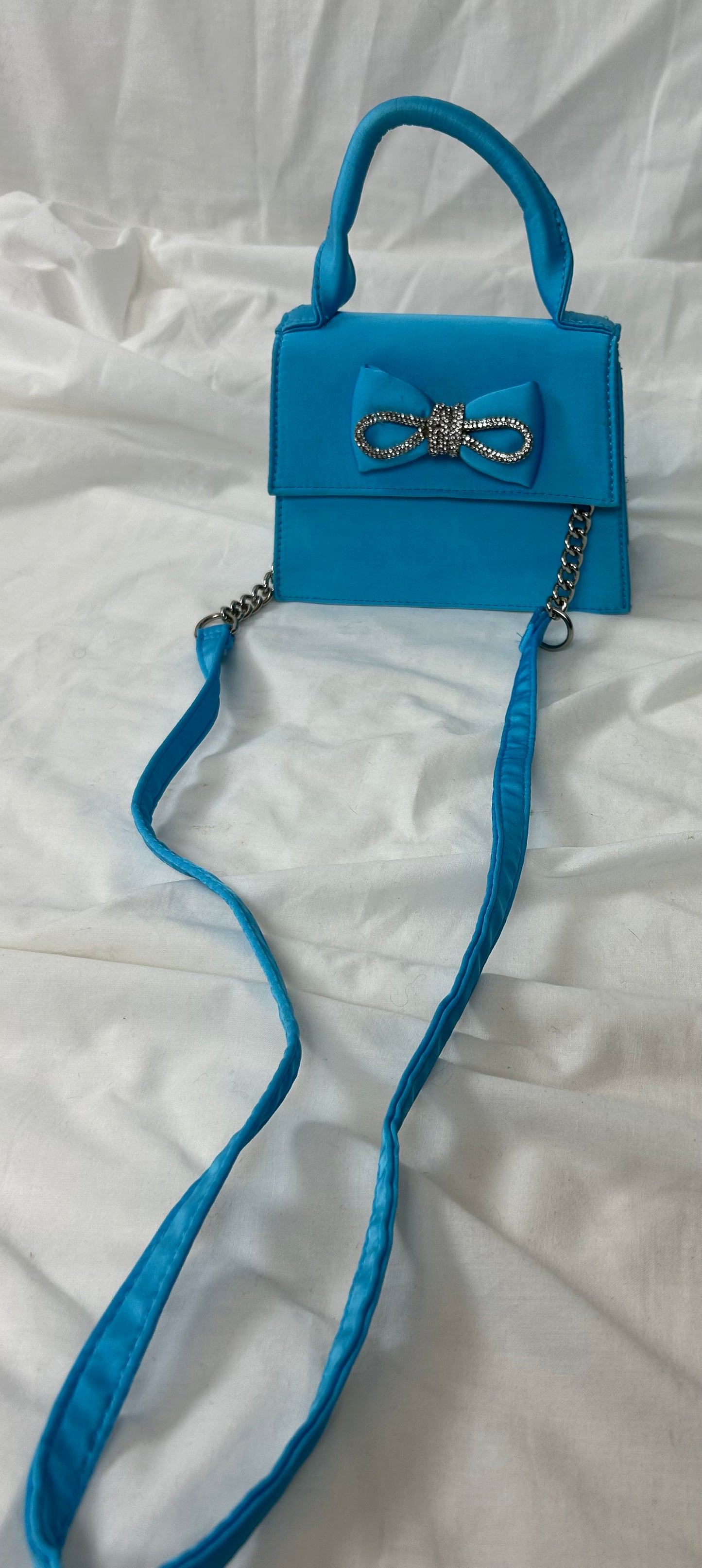 Blue Matching Shoe & Bag