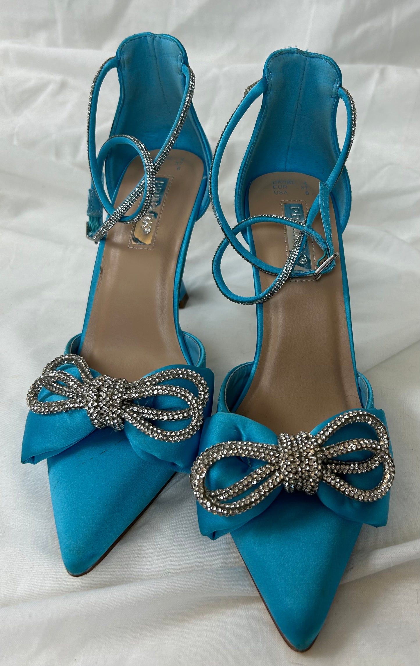 Blue Matching Shoe & Bag