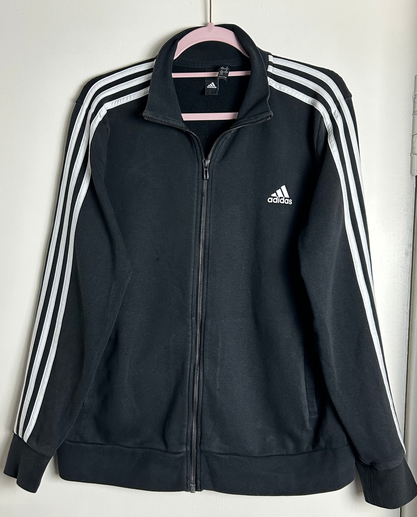 Black Adidas Zip Sweatshirt/Jacket