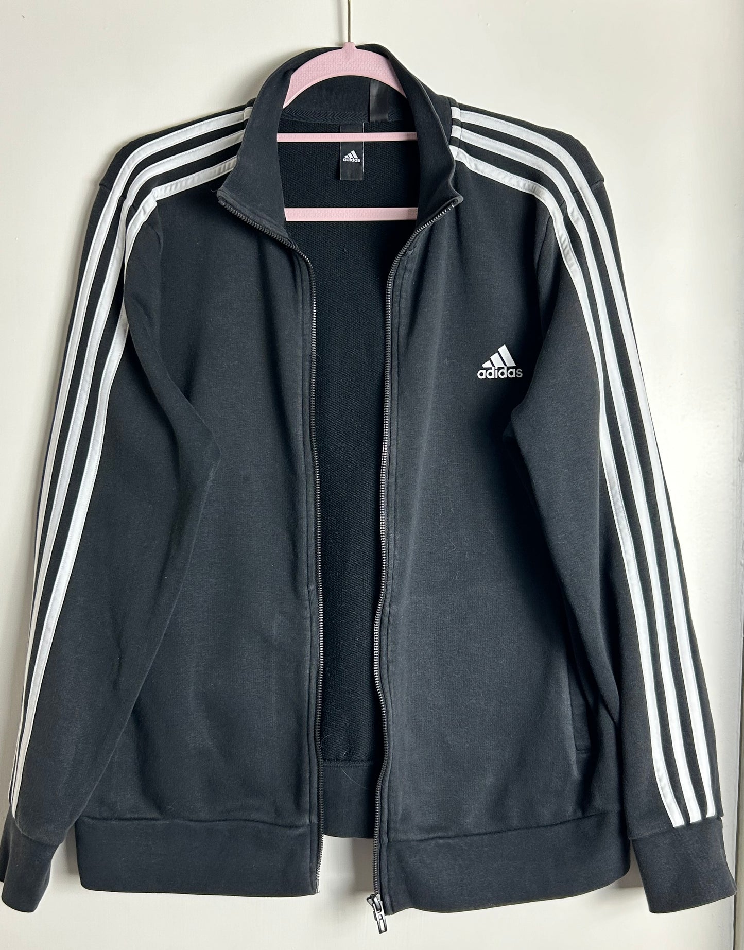 Black Adidas Zip Sweatshirt/Jacket