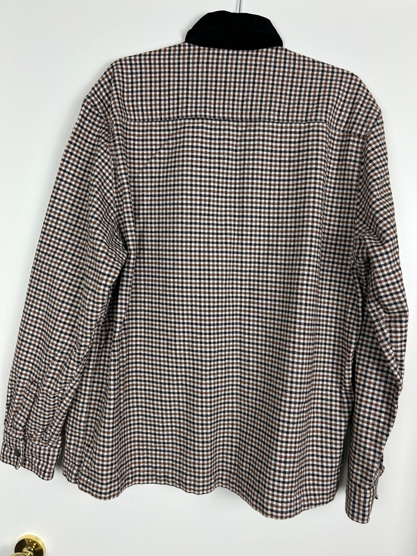 Brown & Beige Checked H&M Jacket
