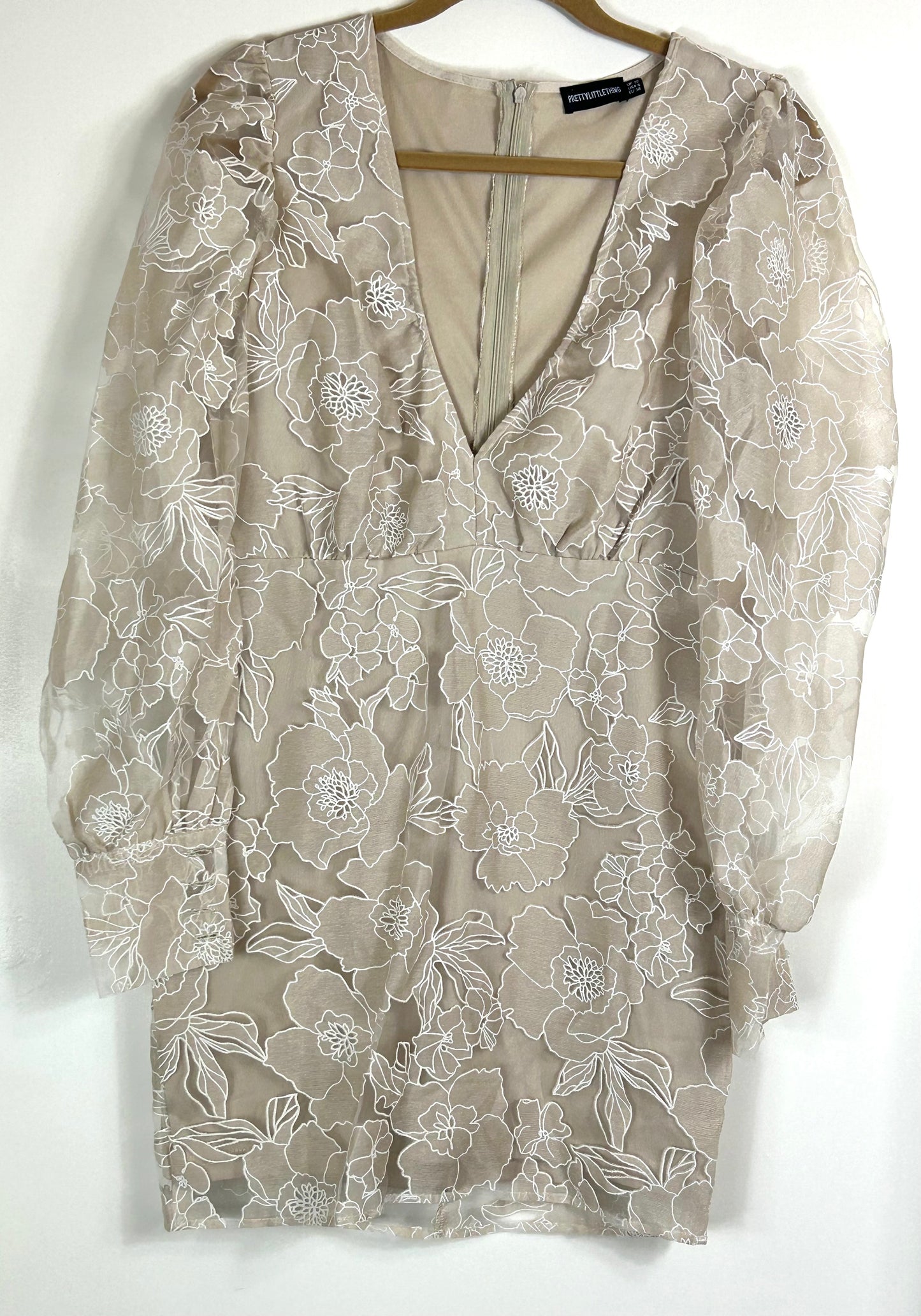 Cream Pretty Little Thing Dress