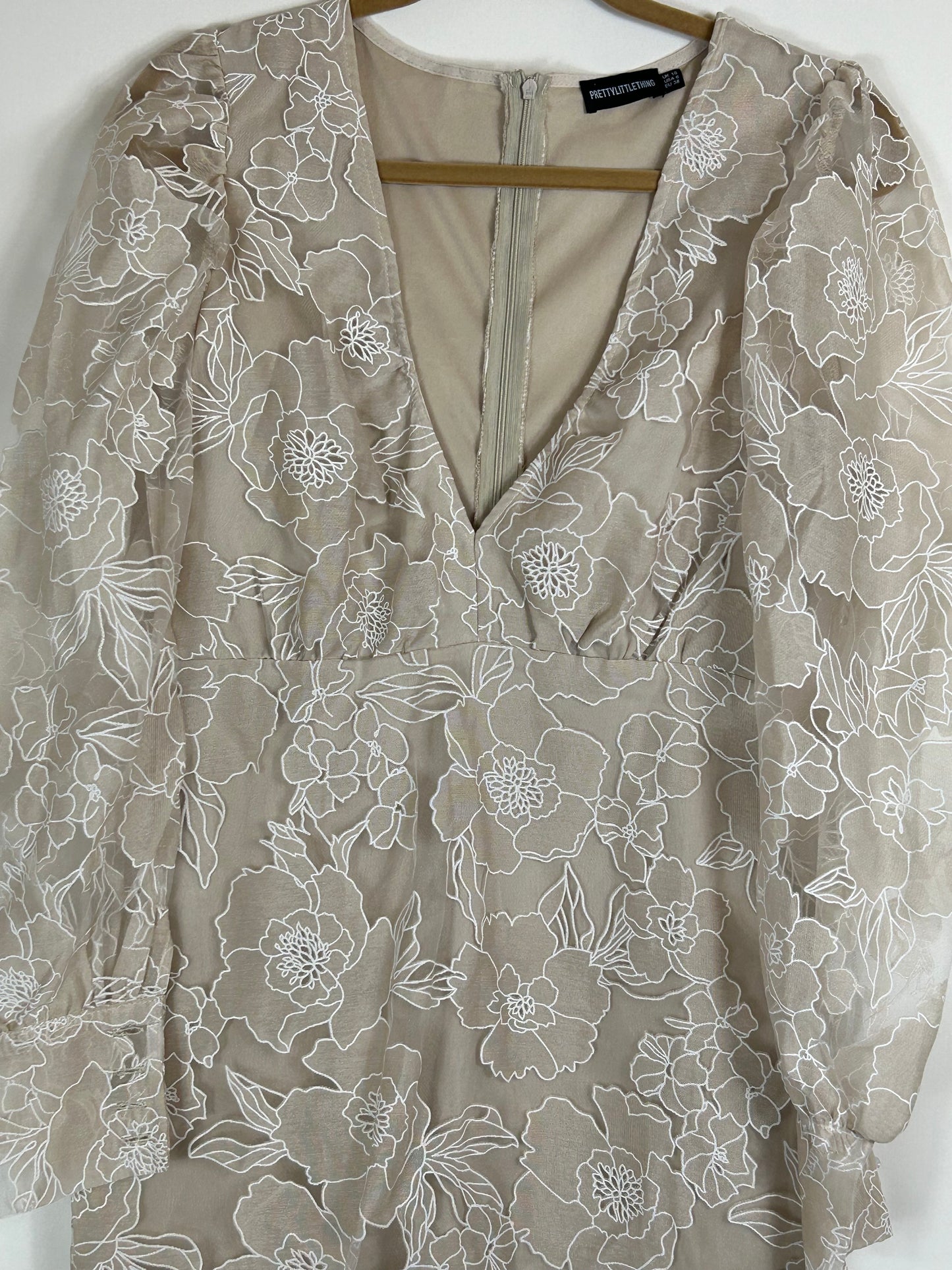 Cream Pretty Little Thing Dress