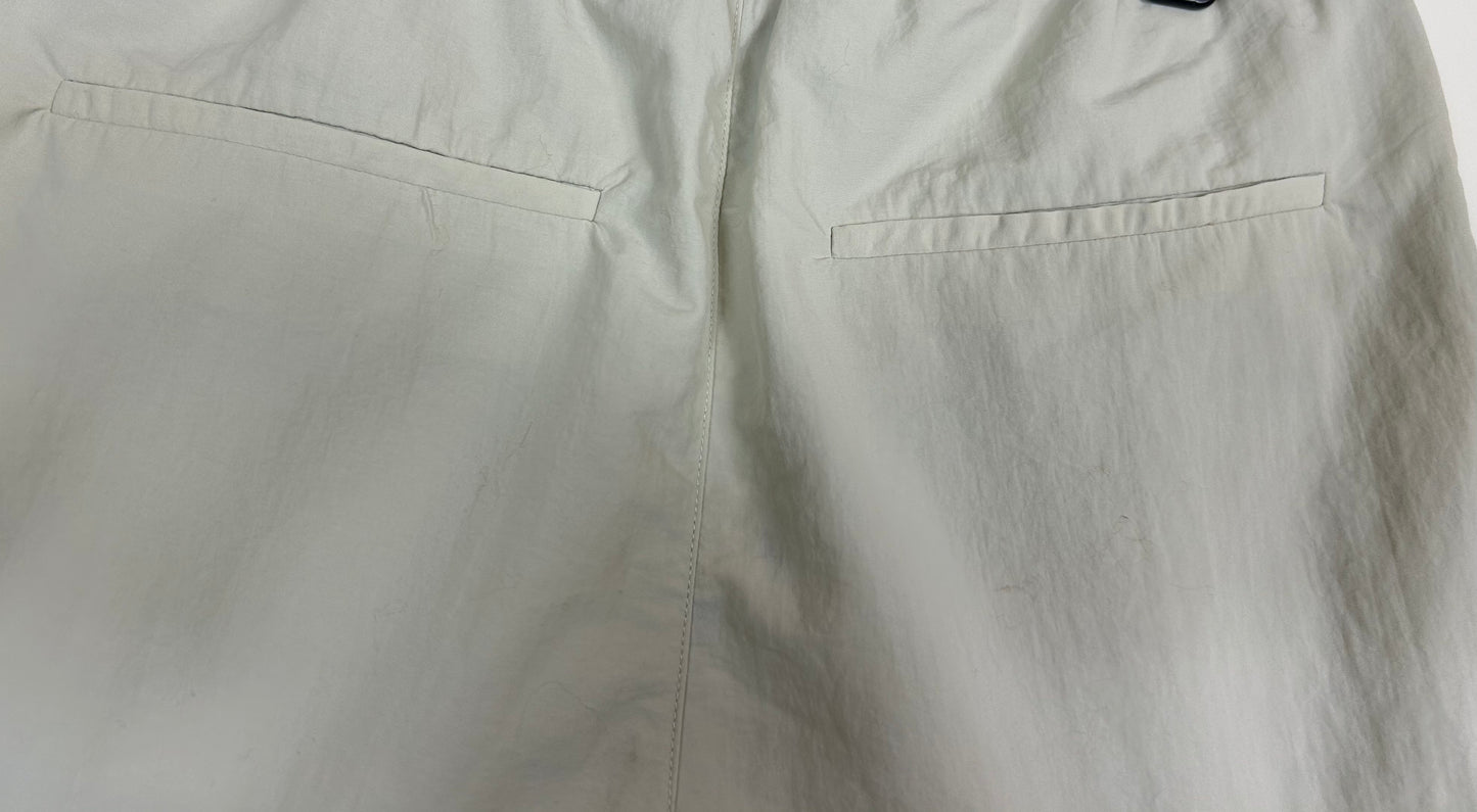 Beige Zara Cargo Style Trousers