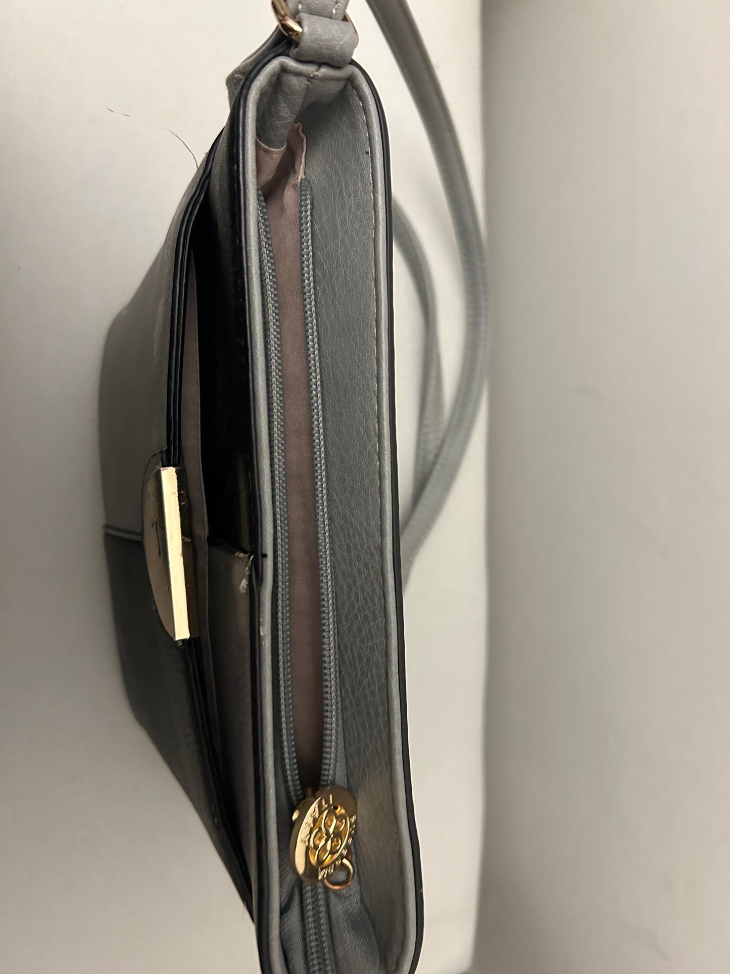 Black & Grey Superbia Crossbody Bag