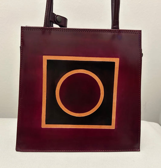 Burgundy’s VIP Leather Bag
