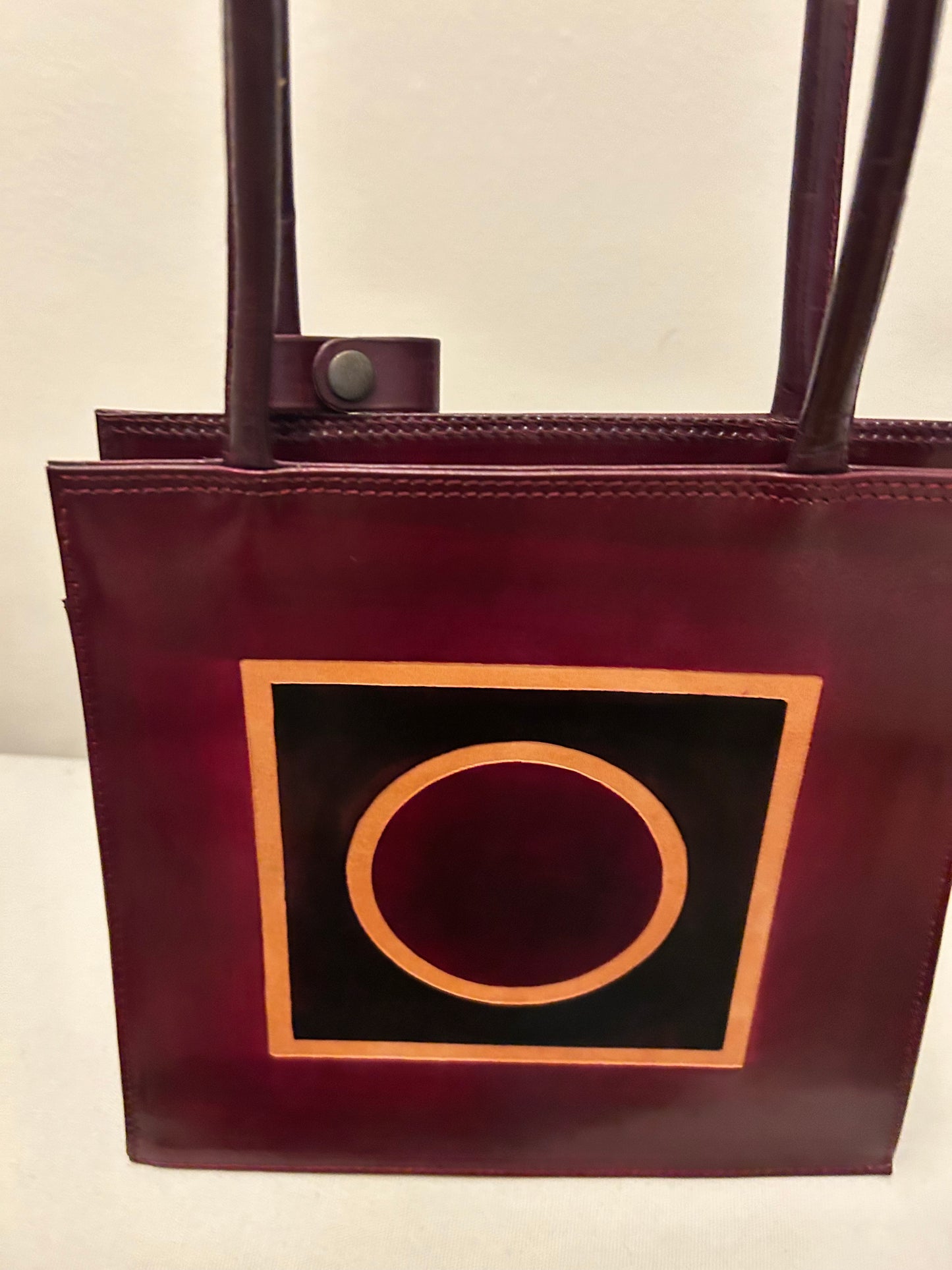 Burgundy’s VIP Leather Bag