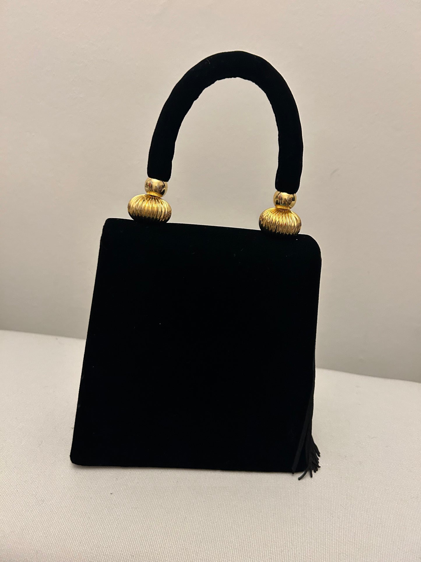 Black Velvet Evening Bag