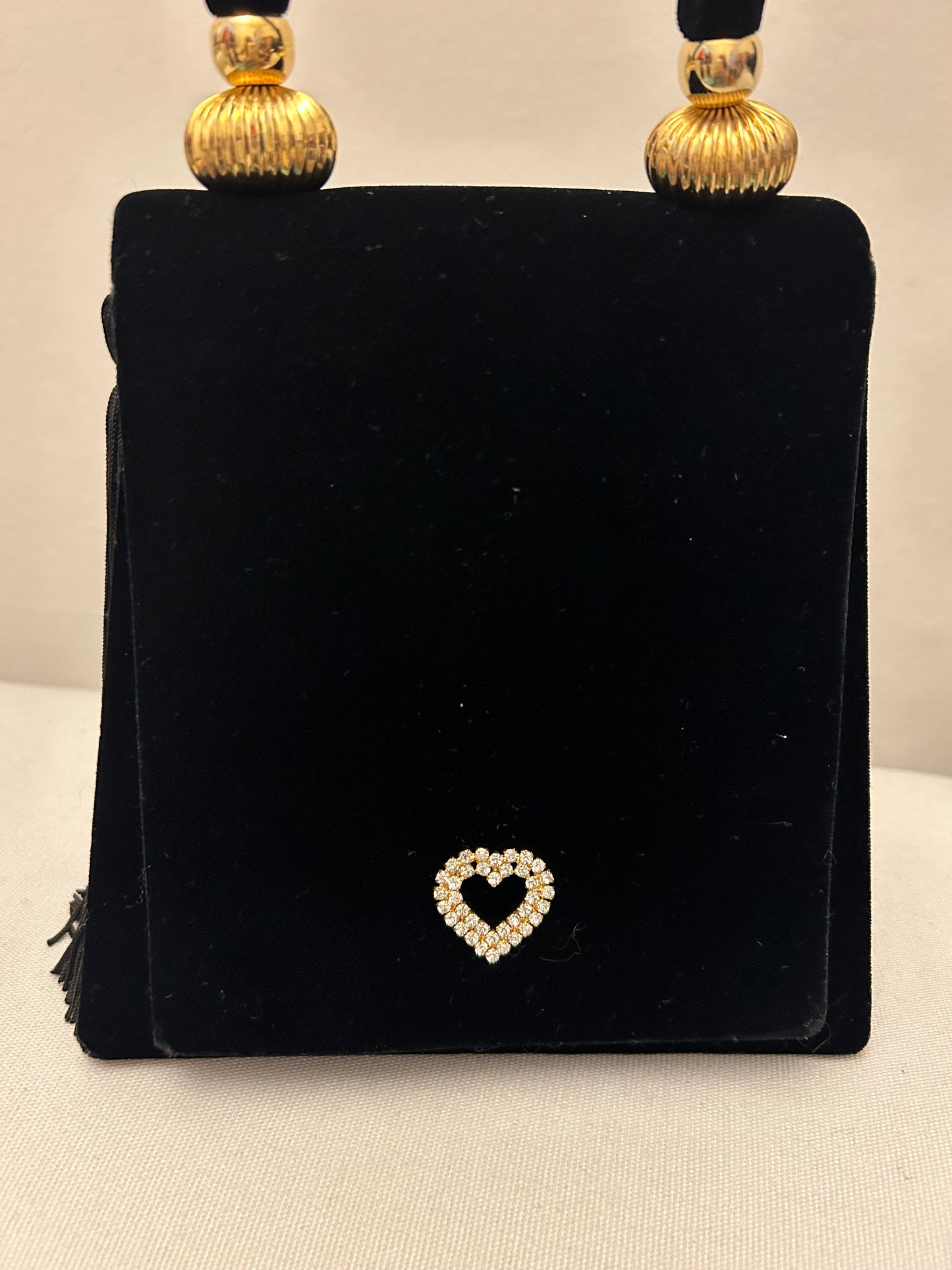 Black Velvet Evening Bag