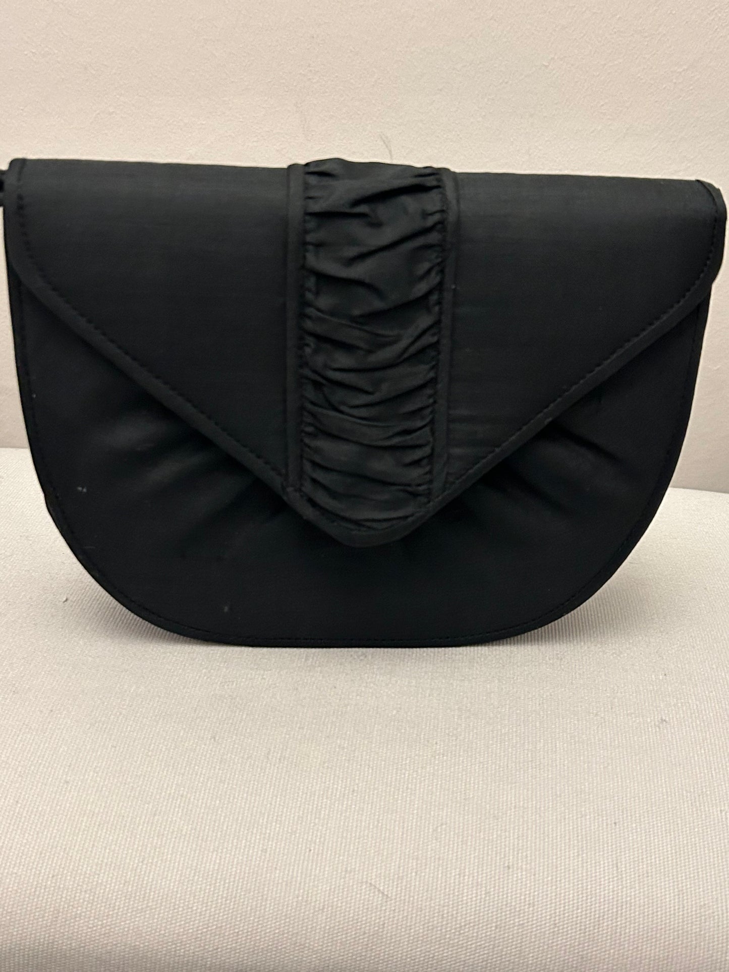 Black Thai Silk Evening Bag