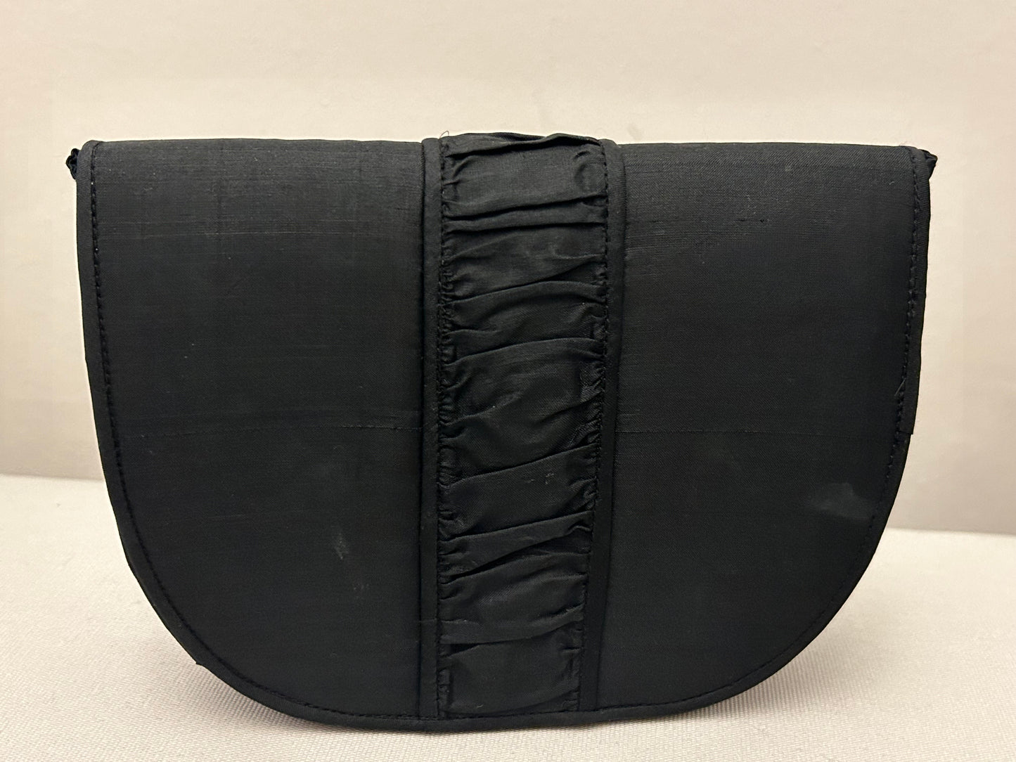 Black Thai Silk Evening Bag