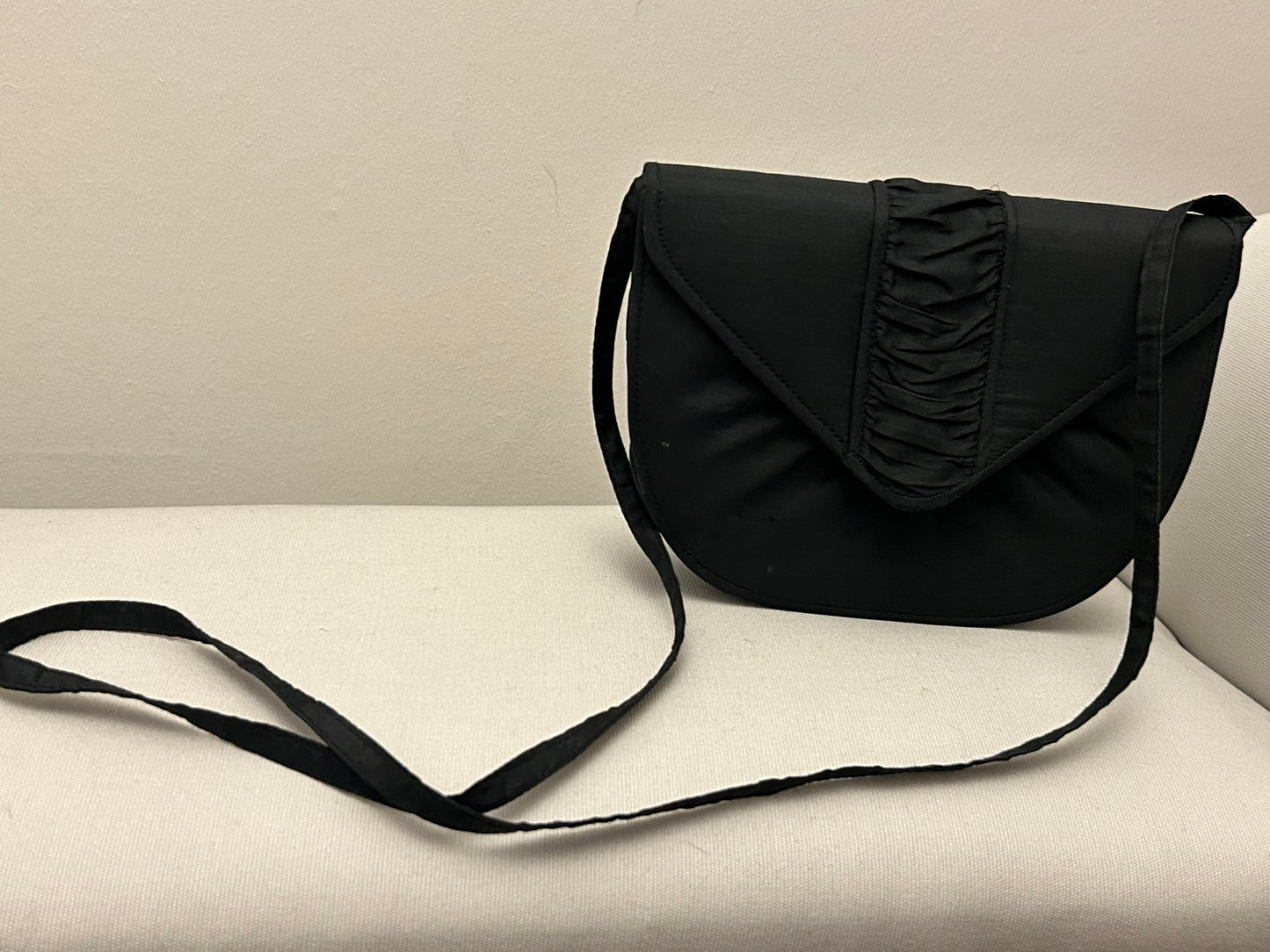 Black Thai Silk Evening Bag