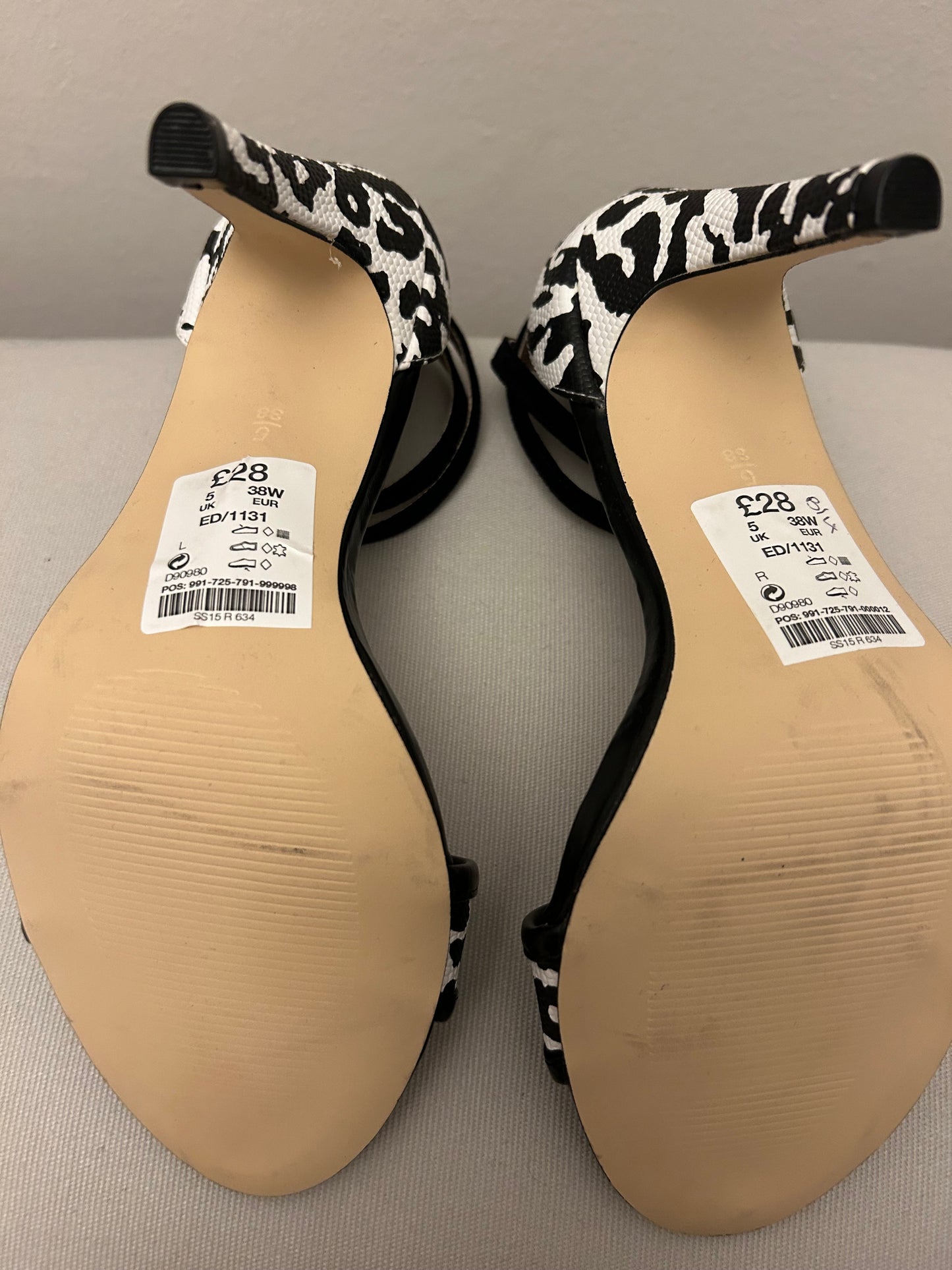 Black & White Next Sandals