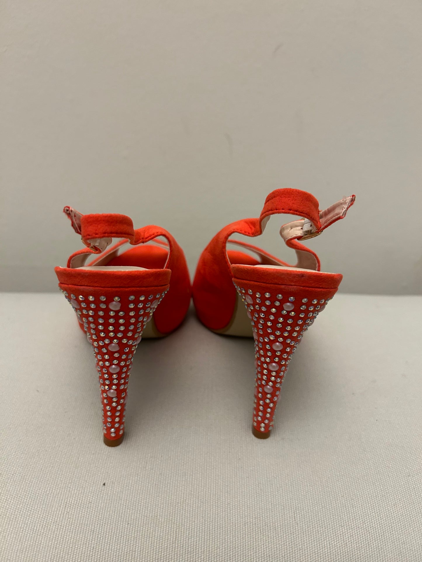 Red (Orange) Sweet Stiletto Shoes
