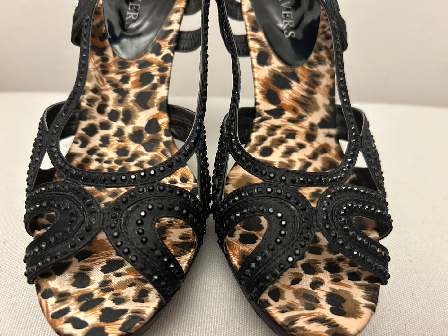 Black Pavers Strappy Sandals
