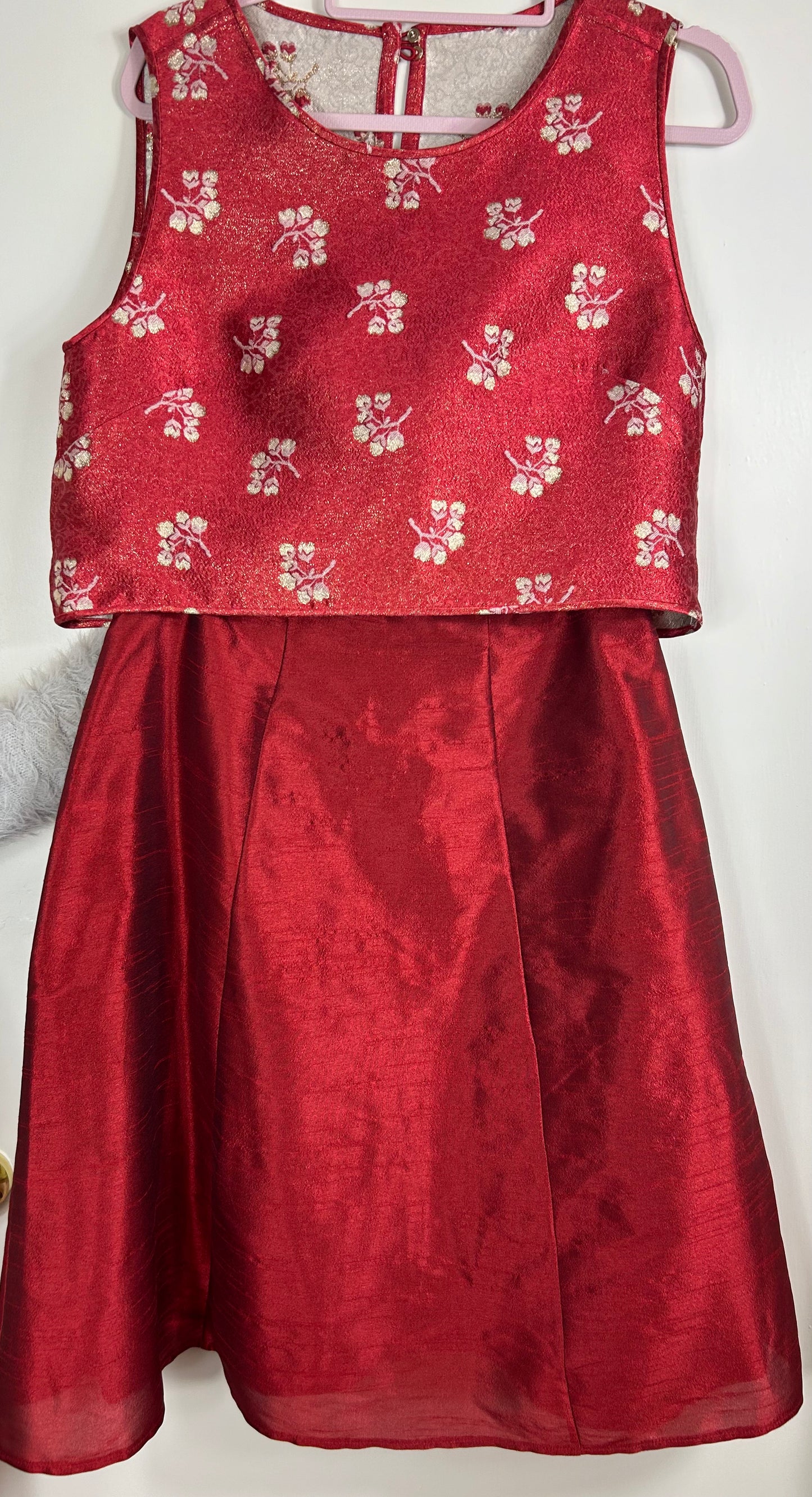 Burgundy Ariella London Skirt & Top