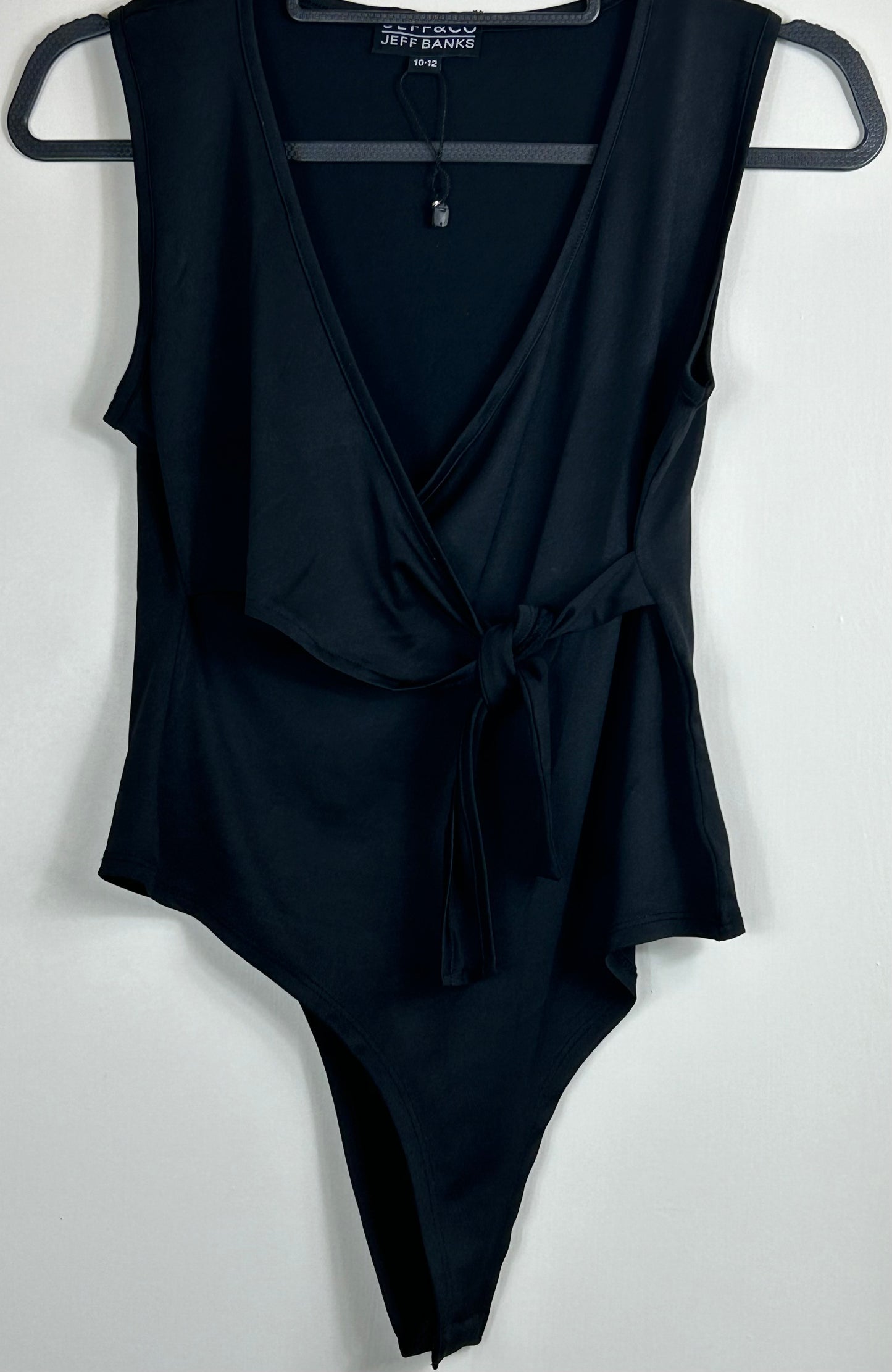 Black Jeff Banks Body Suit