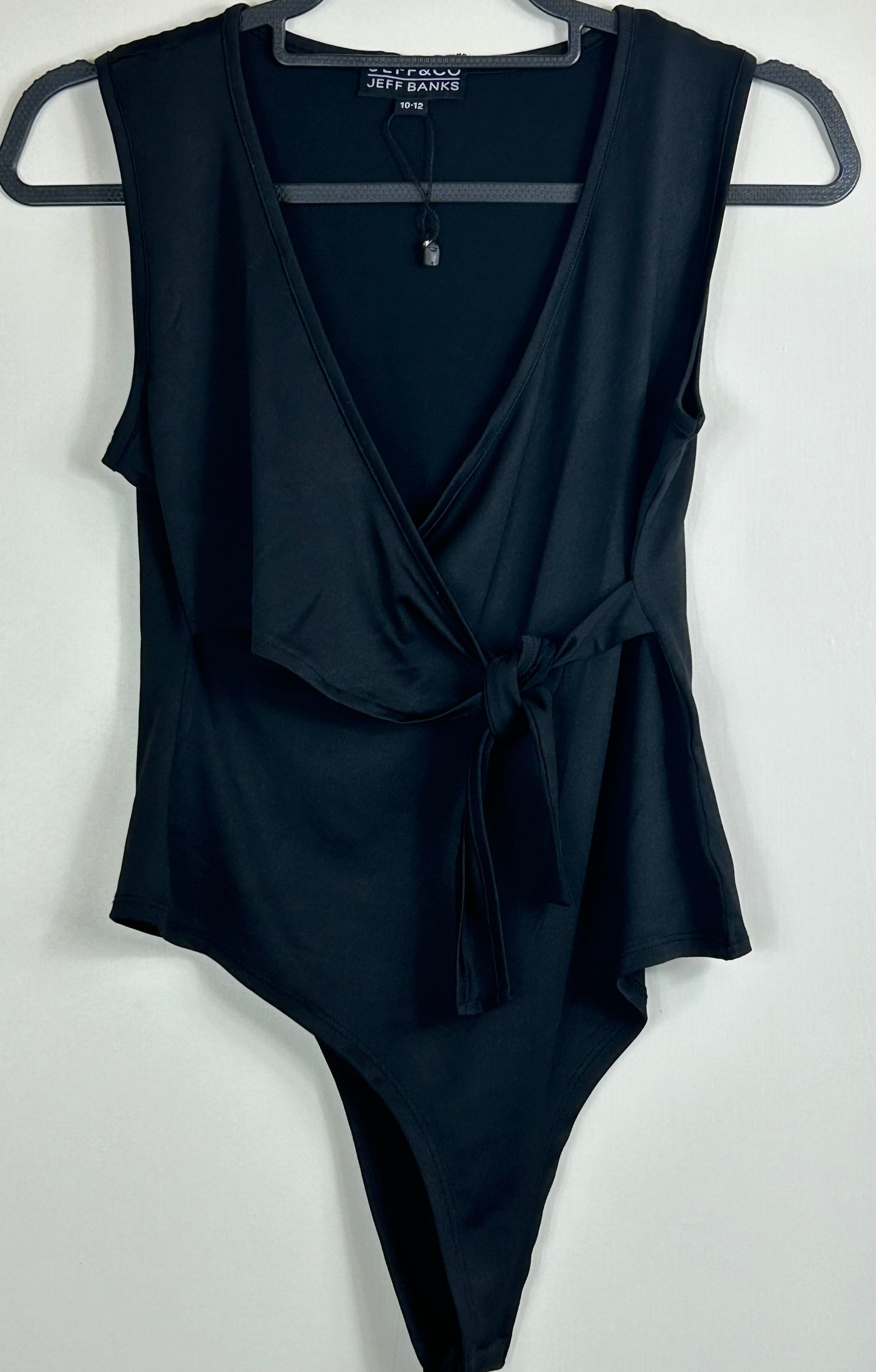Black Jeff Banks Body Suit